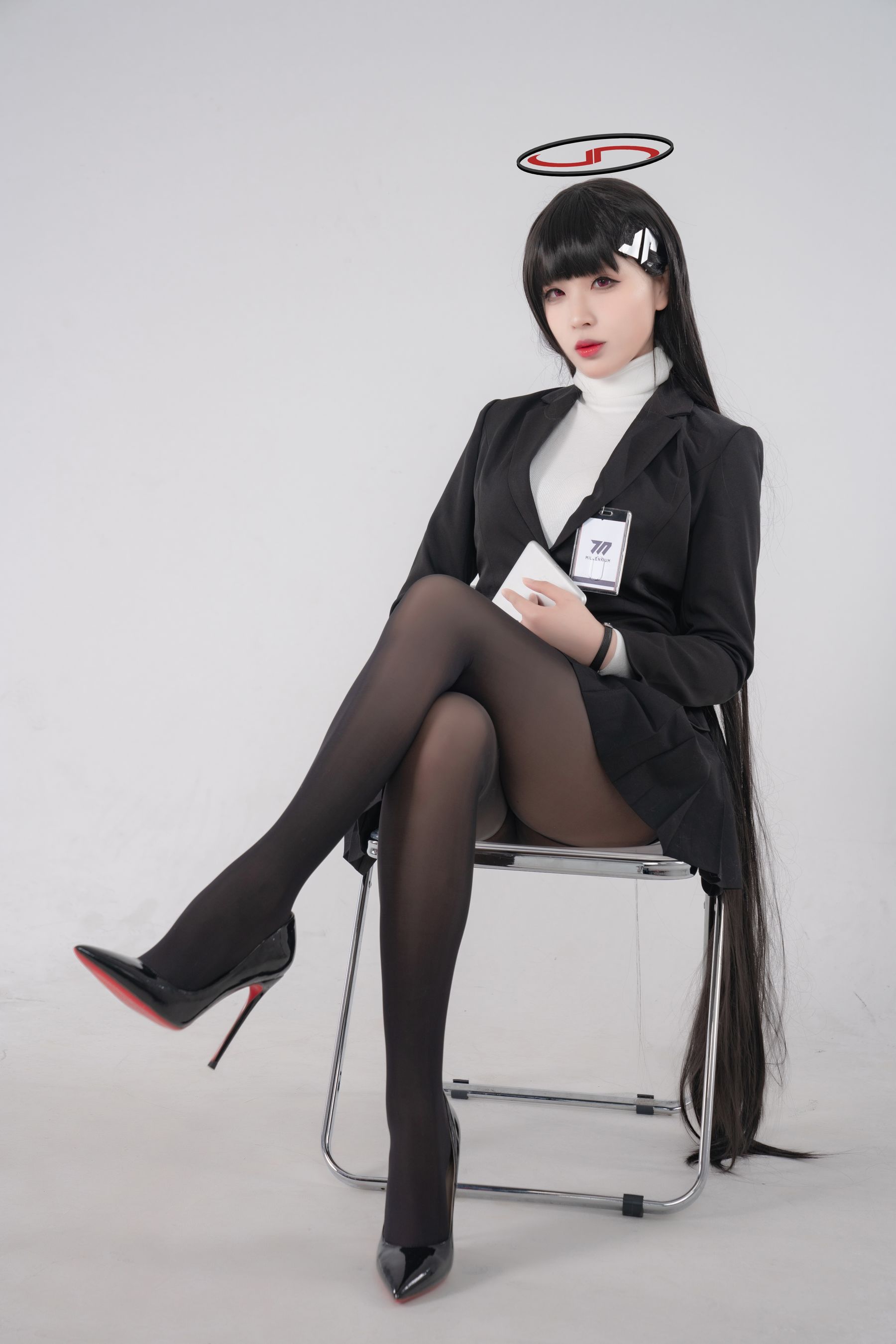 图片[3]-轩萧学姐 – 碧蓝档案 莉音 公式-蕾丝百合网-美图分享,Cosplay美图,私房写真,套图下载