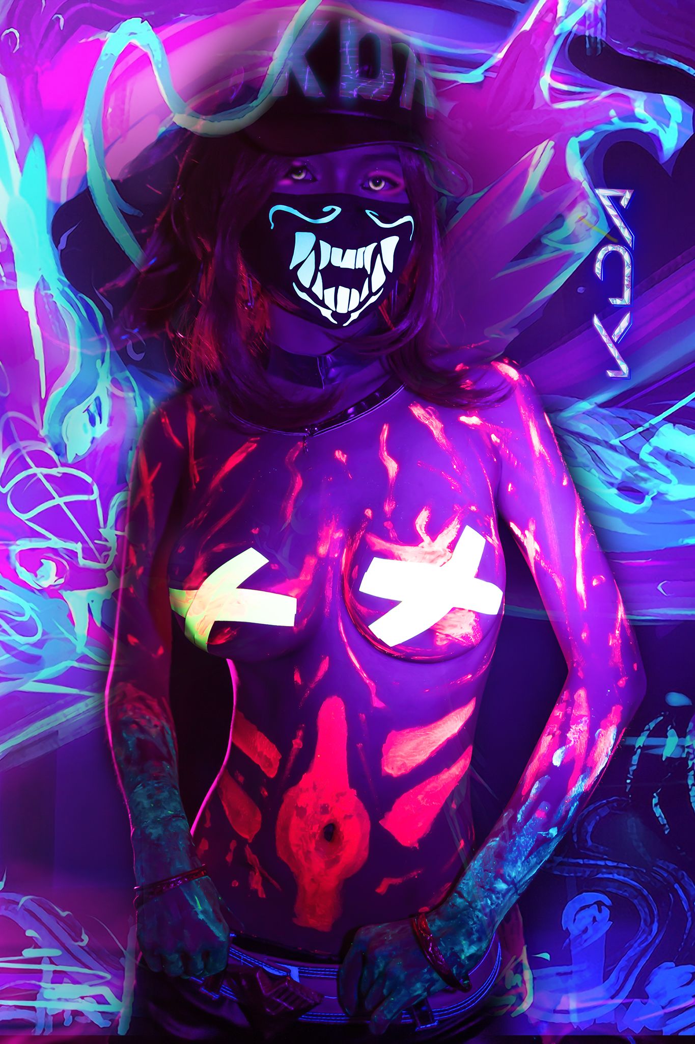 图片[9]-[COS福利] Azami福利 – 阿卡丽KDA-秀臀网-高品质图集网