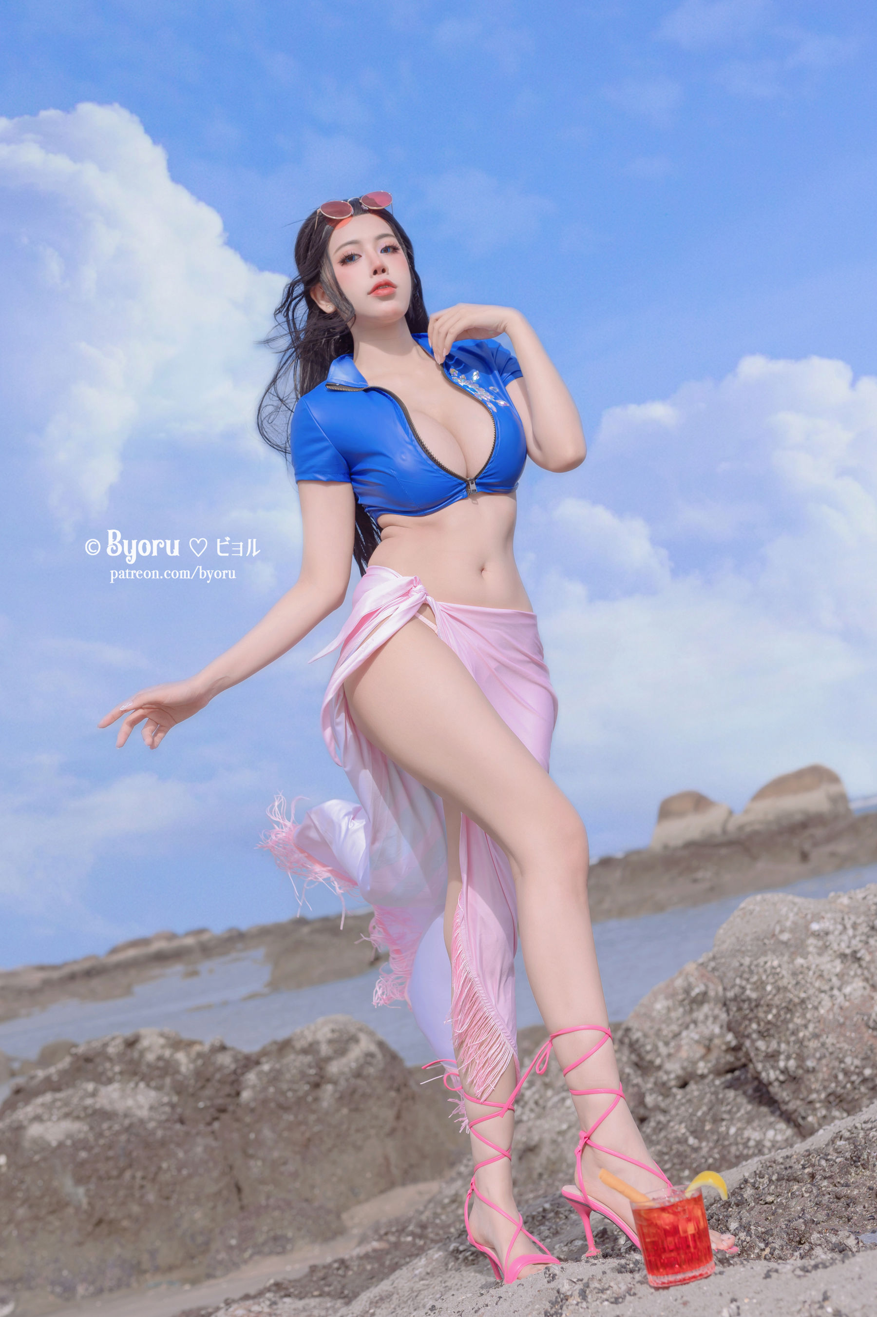 图片[7]-[福利COS] 日本性感萝莉Byoru – Nico Robin-秀臀网-高品质图集网