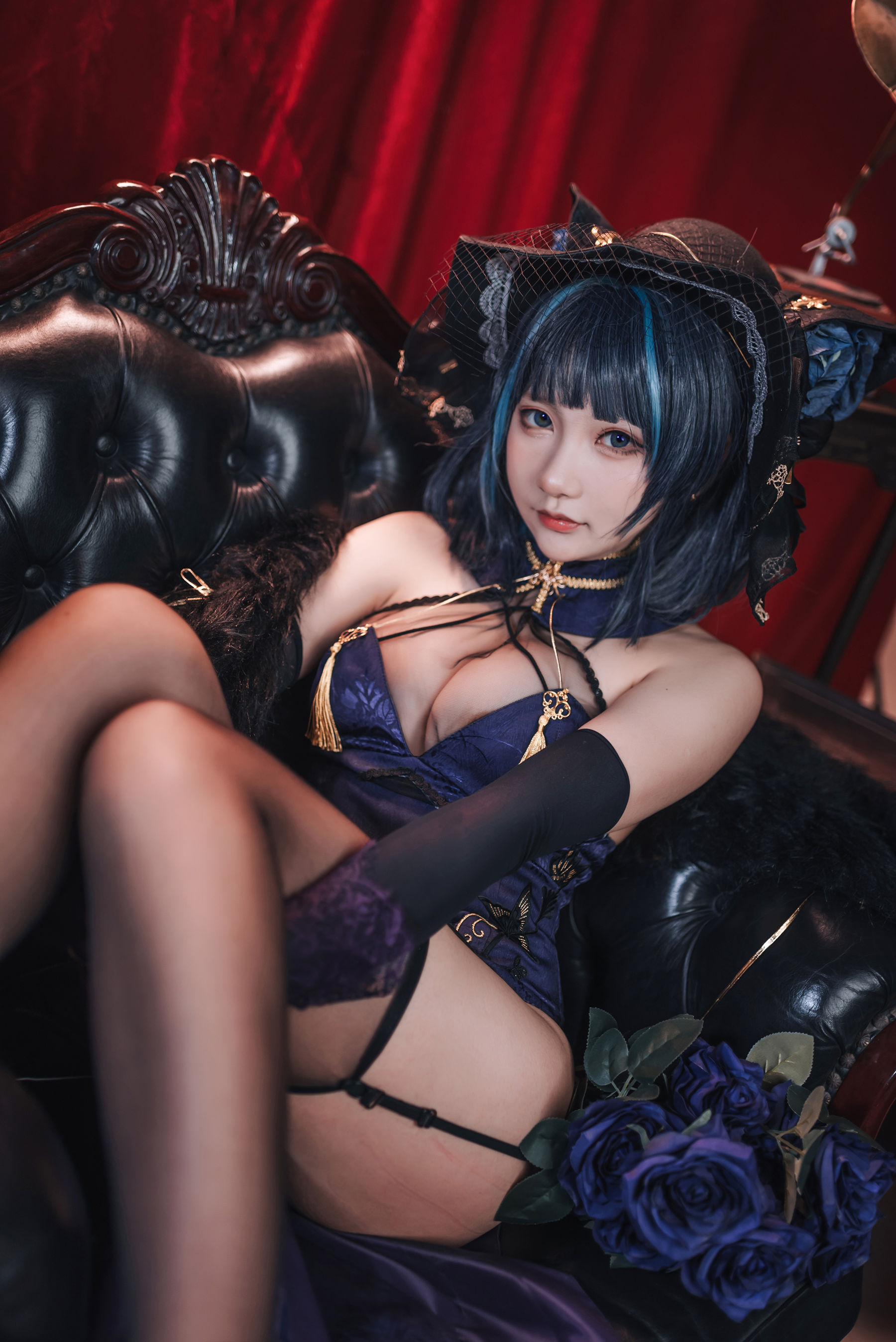 图片[2]-[网红COS] 是一只熊仔吗 – 柴郡 音乐绚烂-蕾丝百合网-美图分享,Cosplay美图,私房写真,套图下载