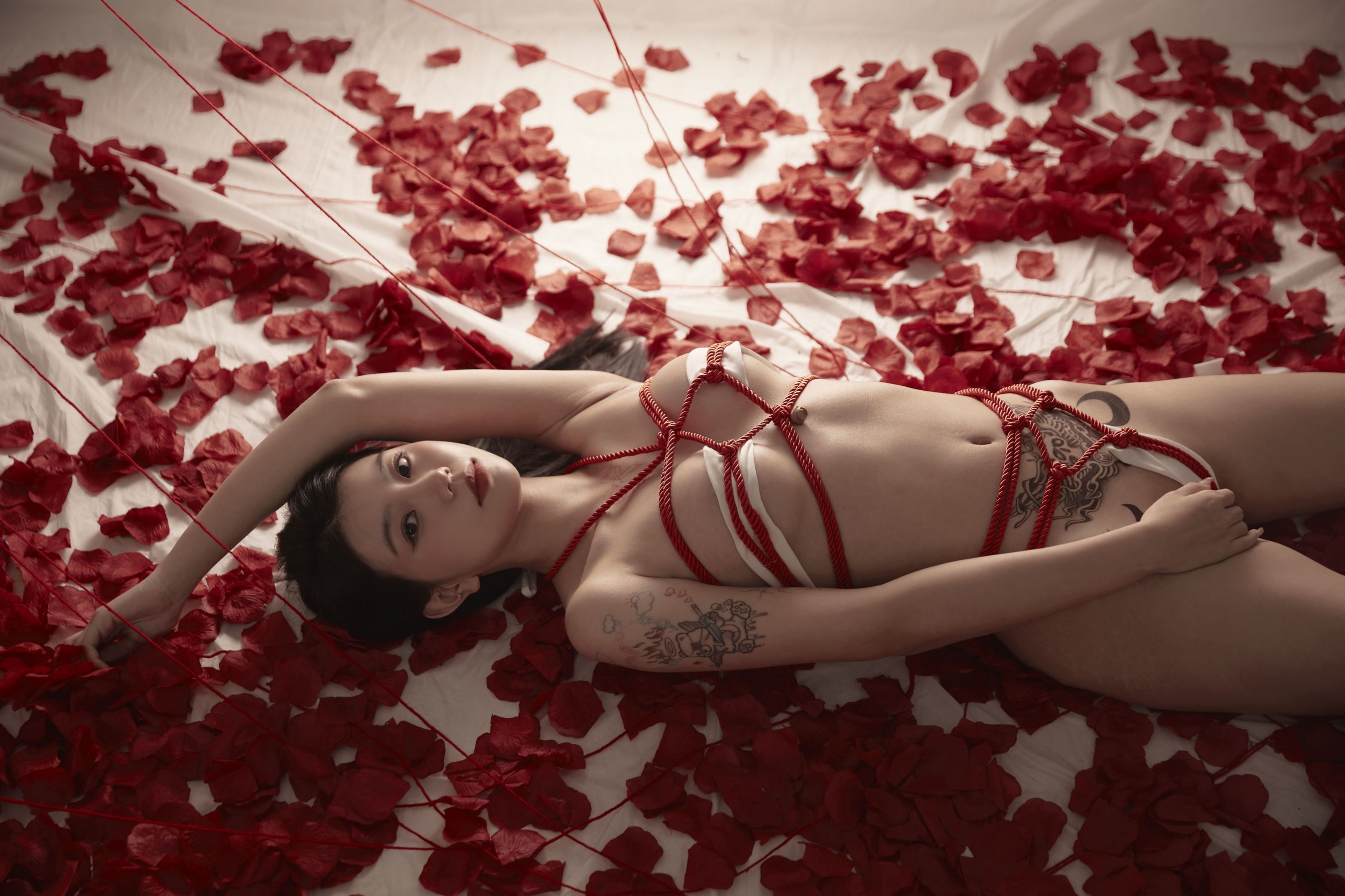 图片[7]-魚神 – 花瓣与绳-秀臀网-高品质图集网