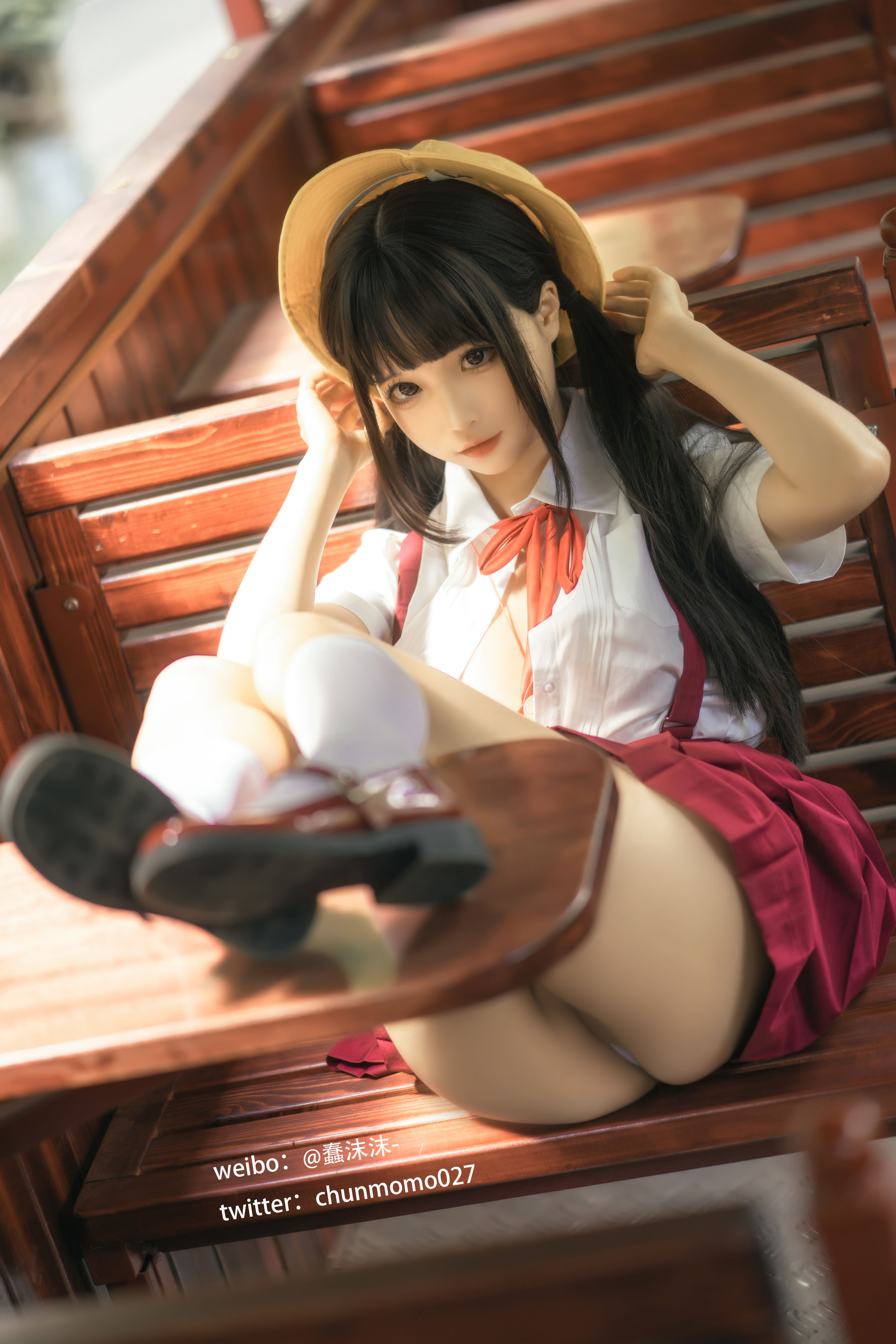 图片[5]-[福利COS] 动漫博主蠢沫沫 – 红火车-蕾丝百合网-美图分享,Cosplay美图,私房写真,套图下载