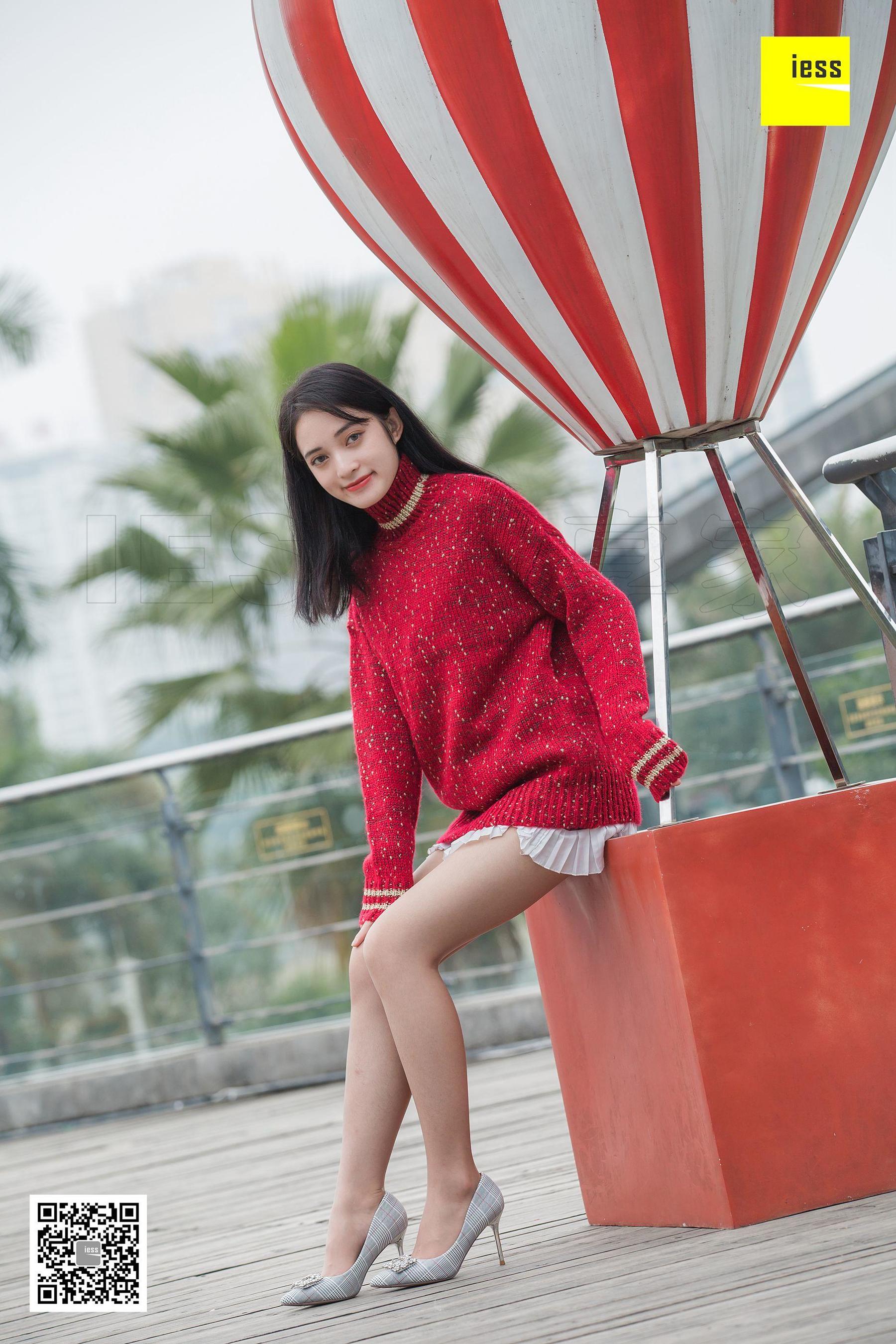 图片[8]-[异思趣向IESS] 模特 姗姗《街拍姗姗和小助理》-秀臀网-高品质图集网