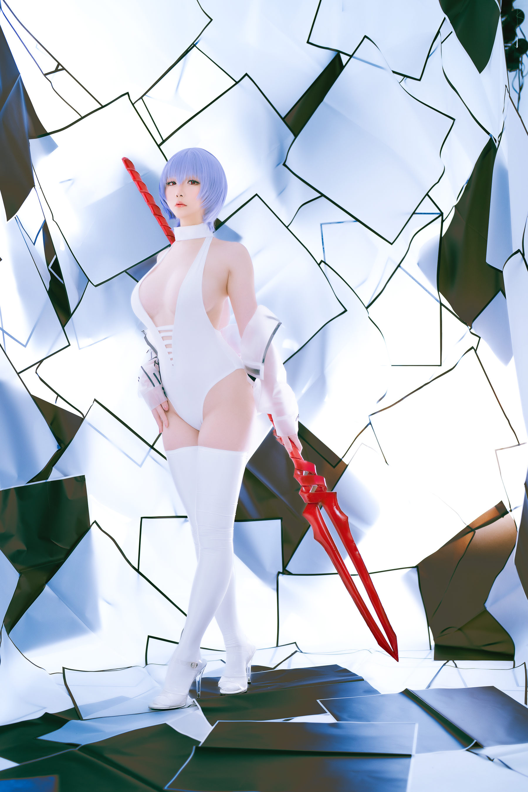 图片[2]-Coser小姐姐星之迟迟 – 绫波丽同人-蕾丝百合网-美图分享,Cosplay美图,私房写真,套图下载