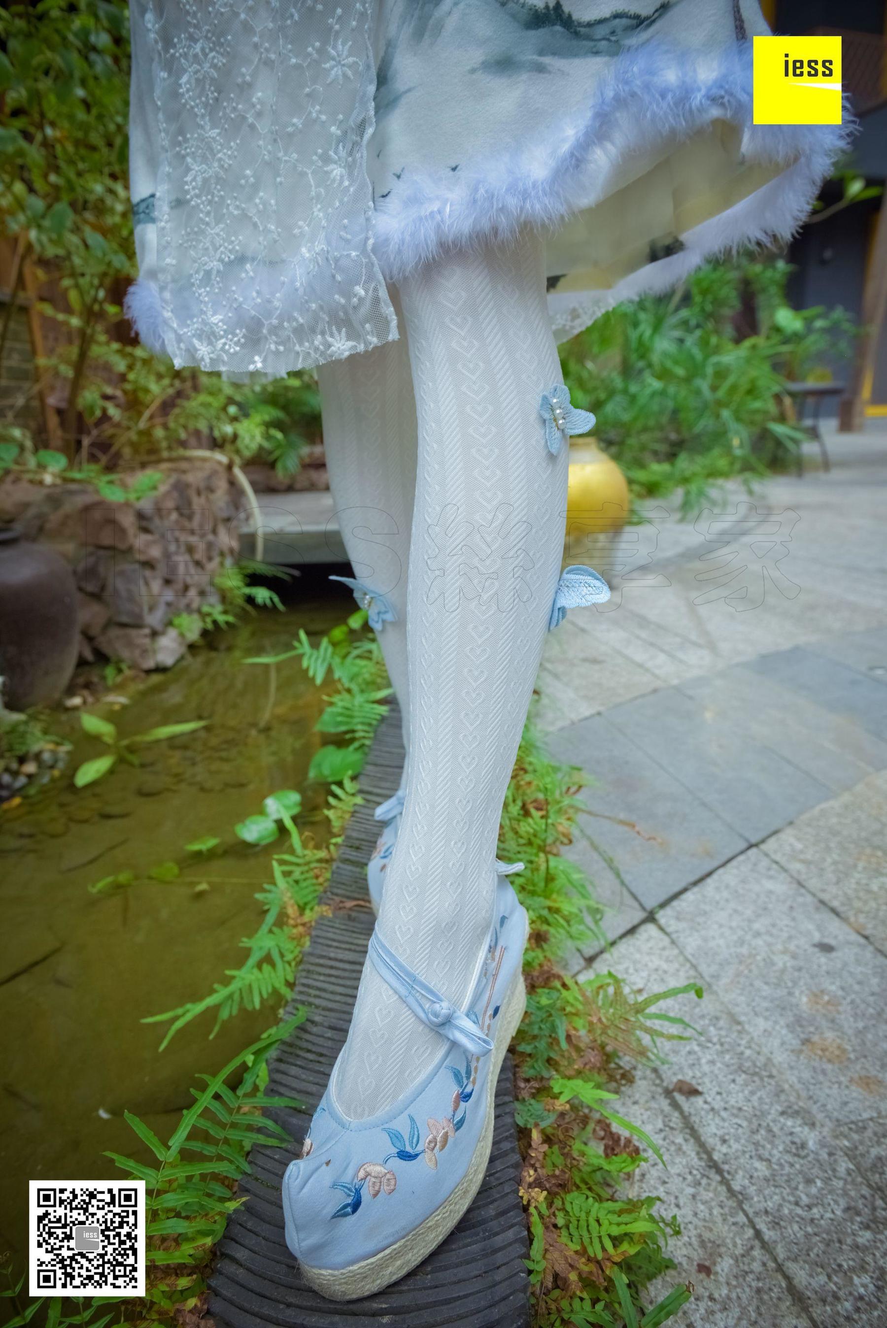 图片[9]-丝享家122 木木 《汉服绣花鞋白色袜》[IESS异思趣向]-秀臀网-高品质图集网