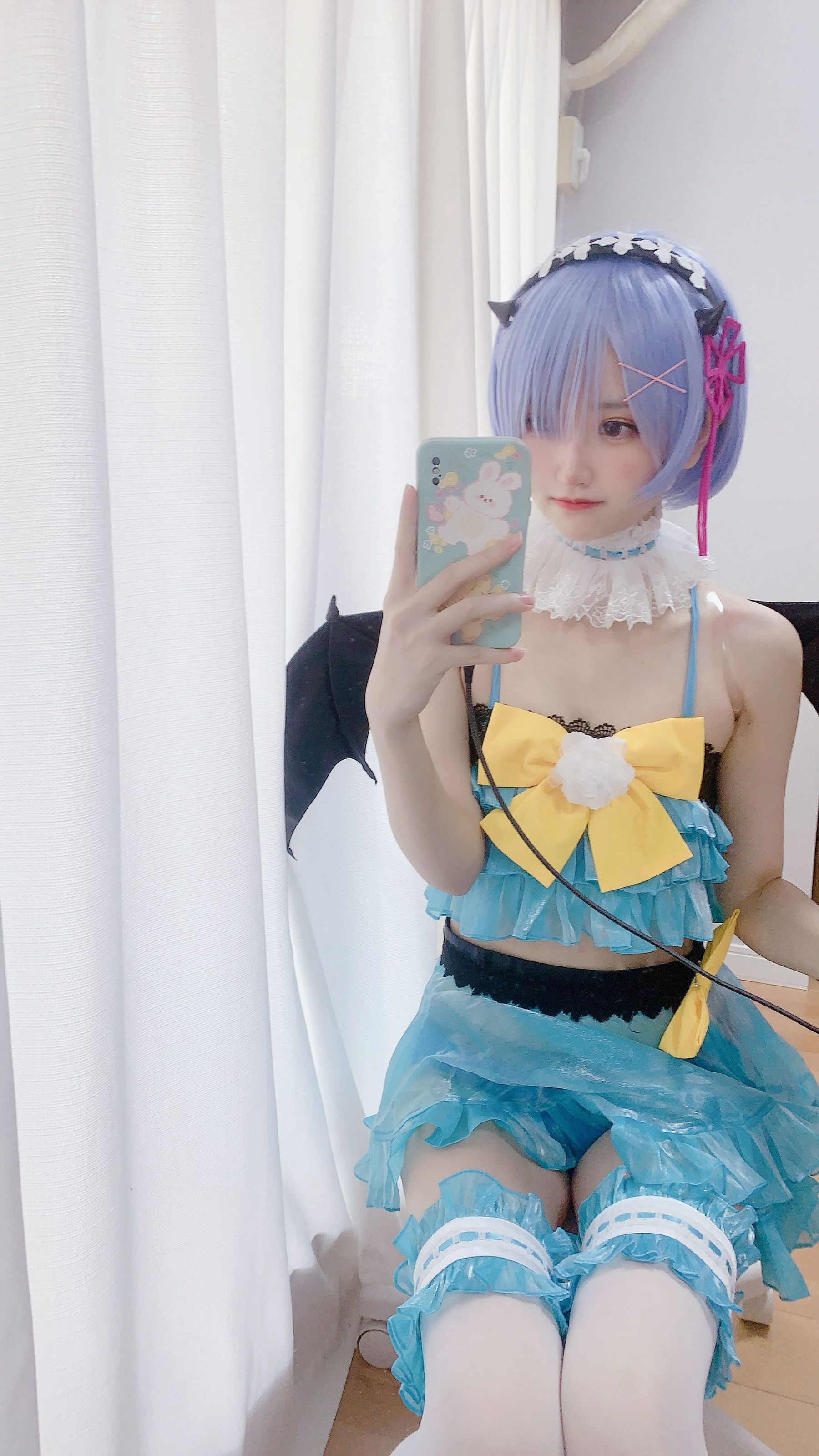 图片[7]-[福利COS] 千阳(ちよ) – 雷姆小恶魔cos-秀臀网-高品质图集网