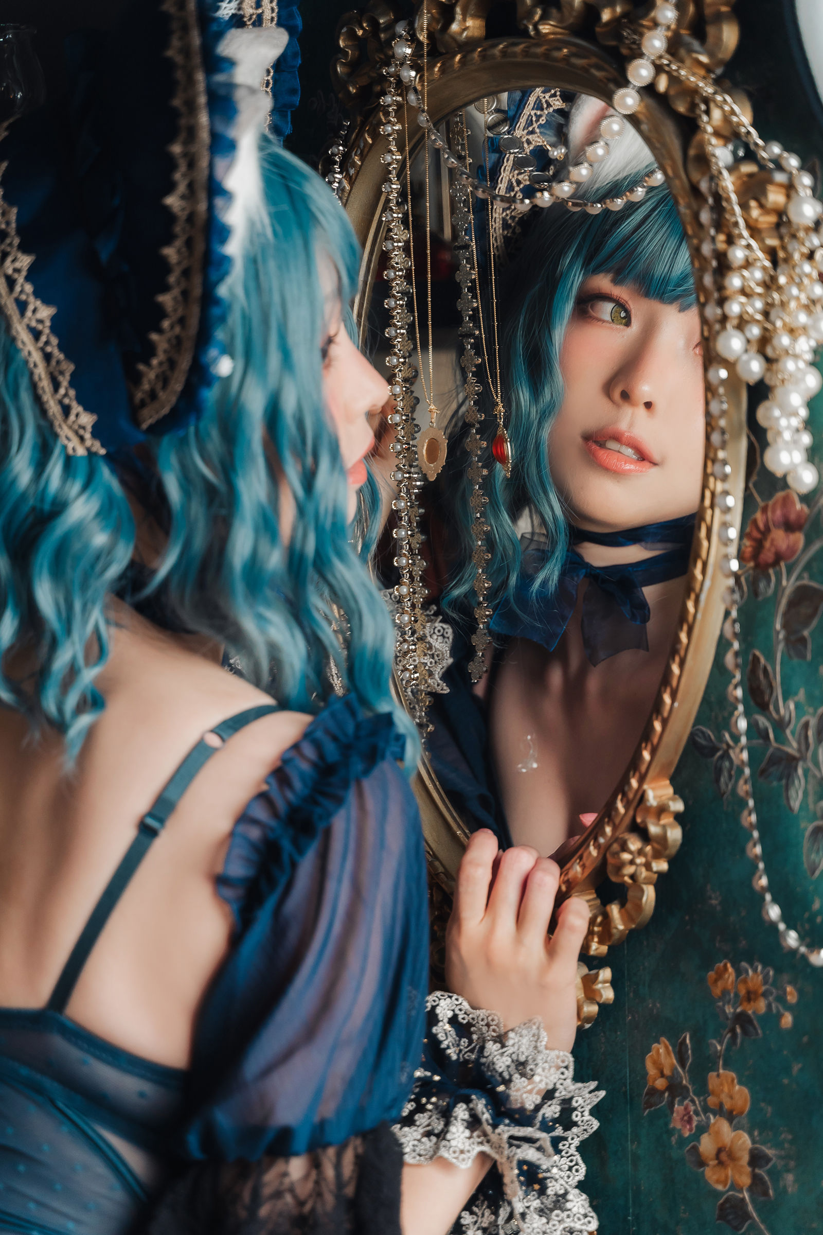 图片[5]-[福利COS] Ely_eee(ElyEE子) – Scottish Fold Cat Doll 摺耳貓少女人形-蕾丝百合网-美图分享,Cosplay美图,私房写真,套图下载