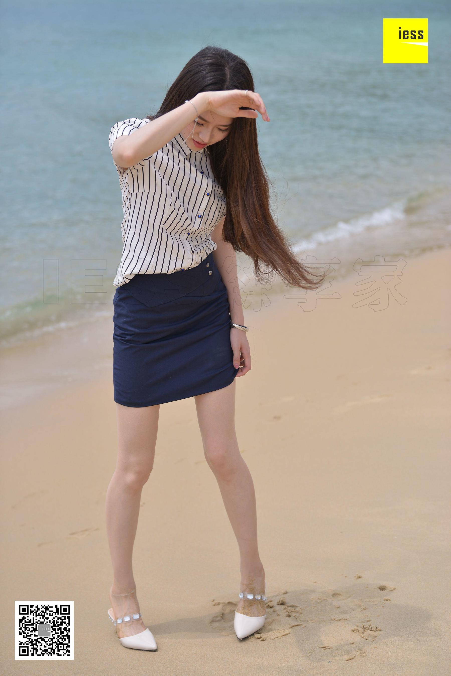 图片[4]-[异思趣向IESS] 《魔鬼周三》特刊27期 佳佳 沙滩制服?丝享家Ⅱ-秀臀网-高品质图集网