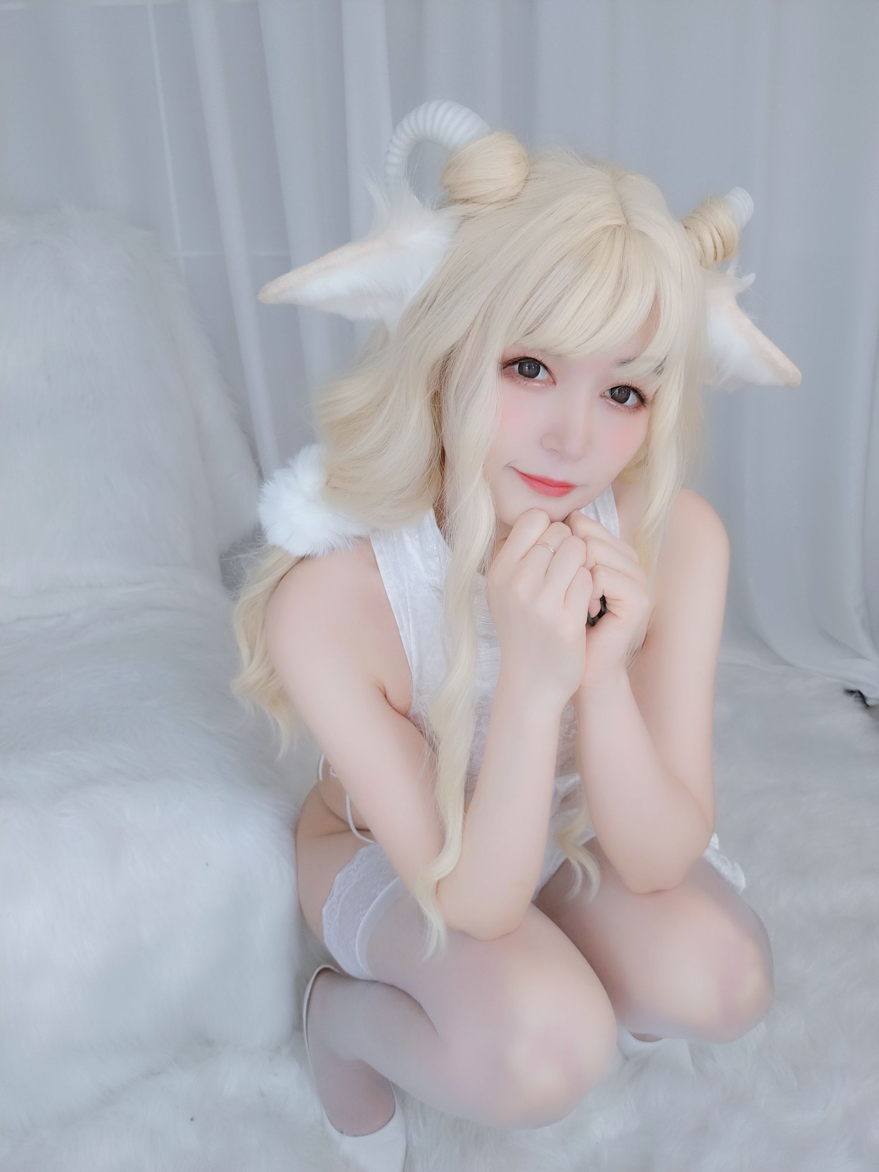 图片[9]-[COS福利] Coser小姐姐白银 – 白旗袍-秀臀网-高品质图集网