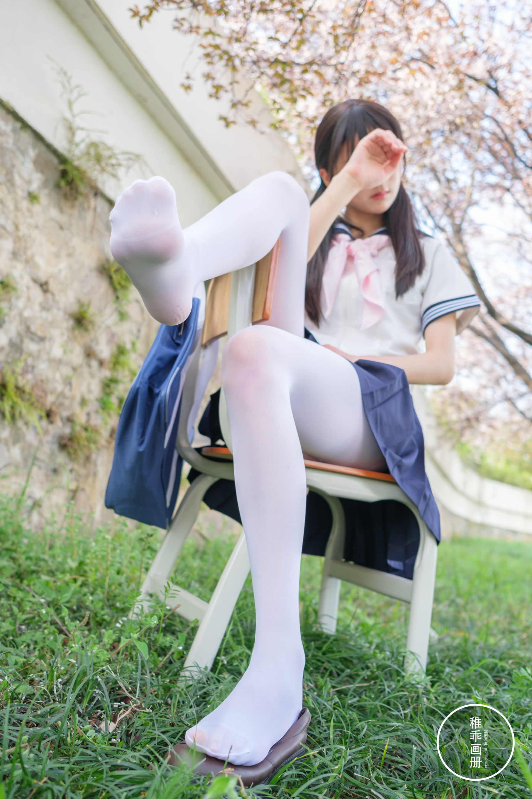 图片[9]-[福利COS] 柴系小乖(稚乖画册) – 夜夜 单车郊游-秀臀网-高品质图集网