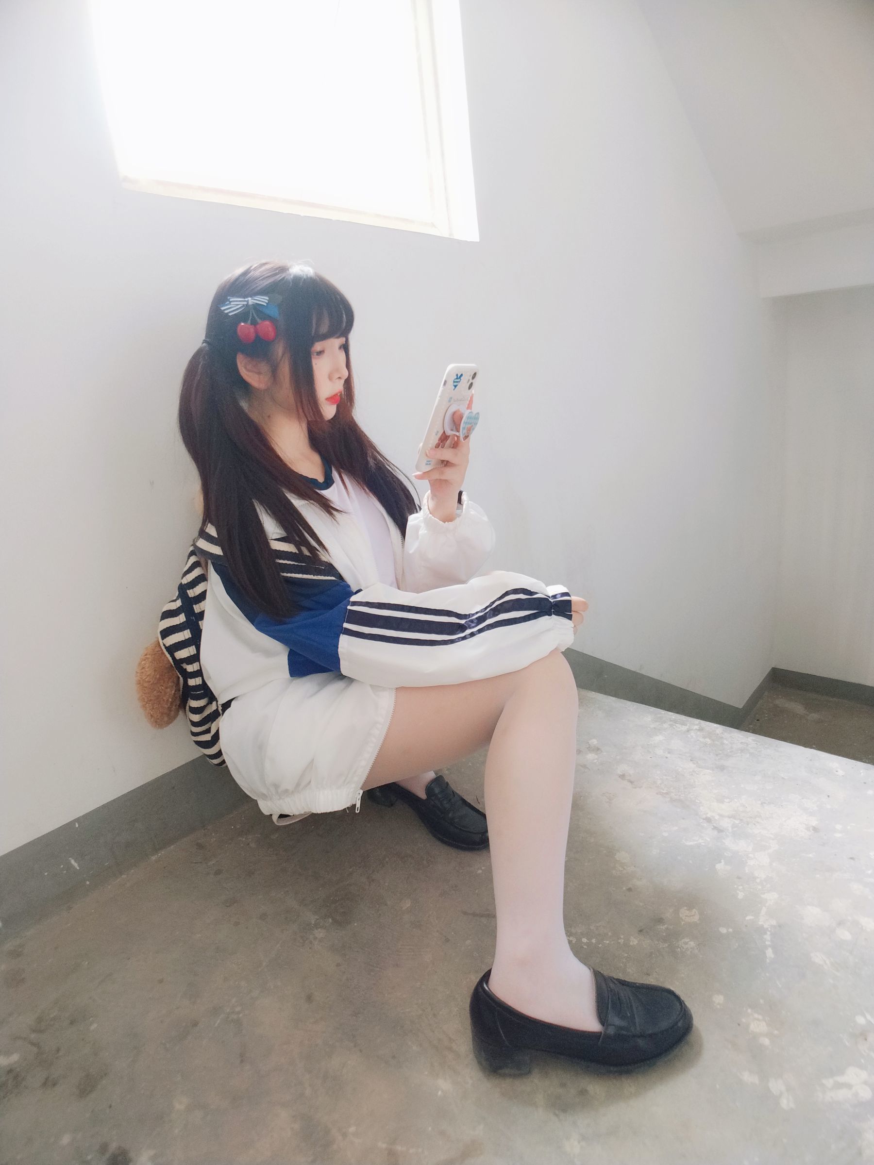 图片[8]-[COS福利] 二次元美女古川kagura – 白丝体操运动服-秀臀网-高品质图集网