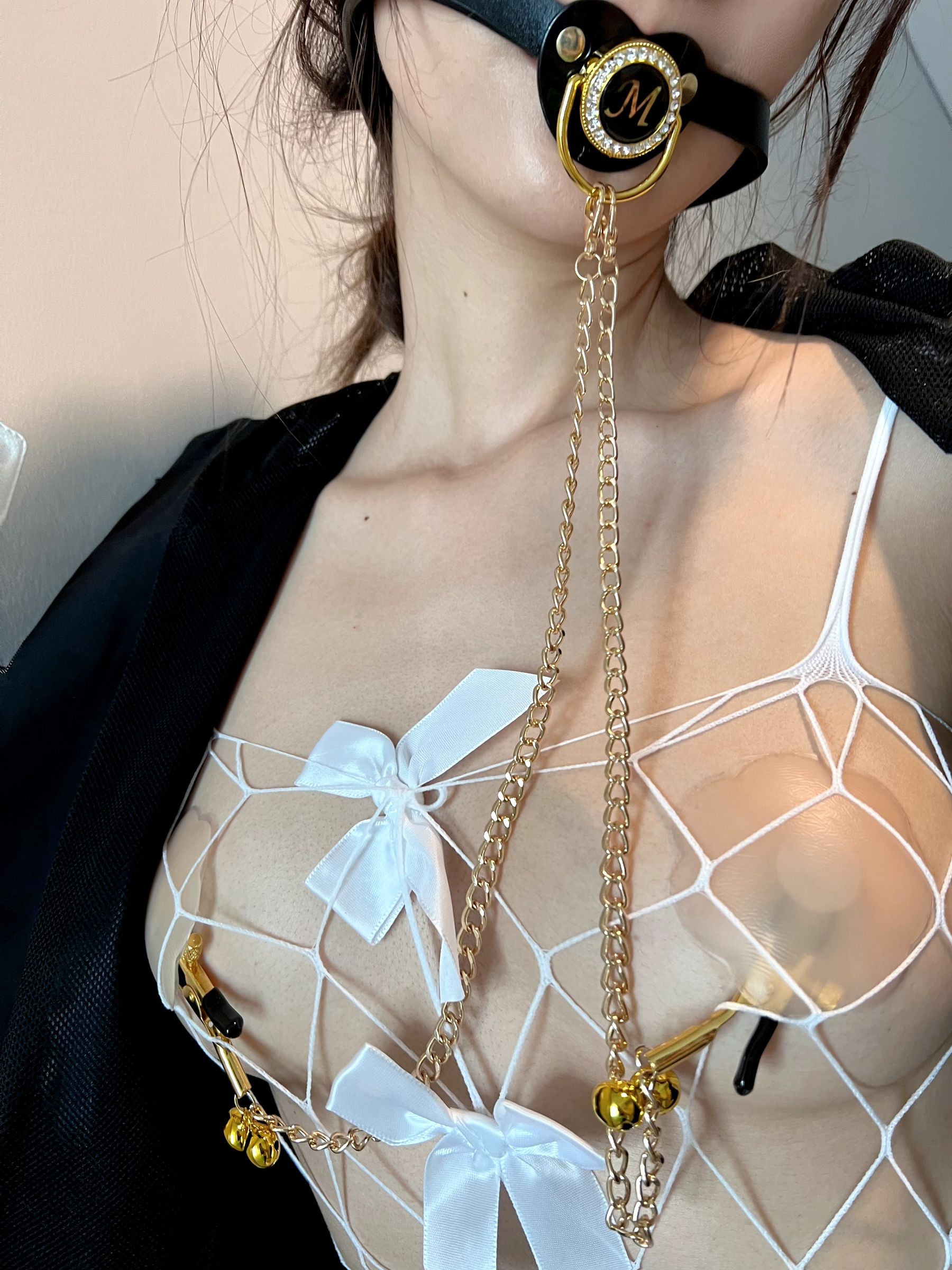 图片[4]-美女模特Azhua19970(阿朱啊) – 连体白丝-蕾丝百合网-美图分享,Cosplay美图,私房写真,套图下载