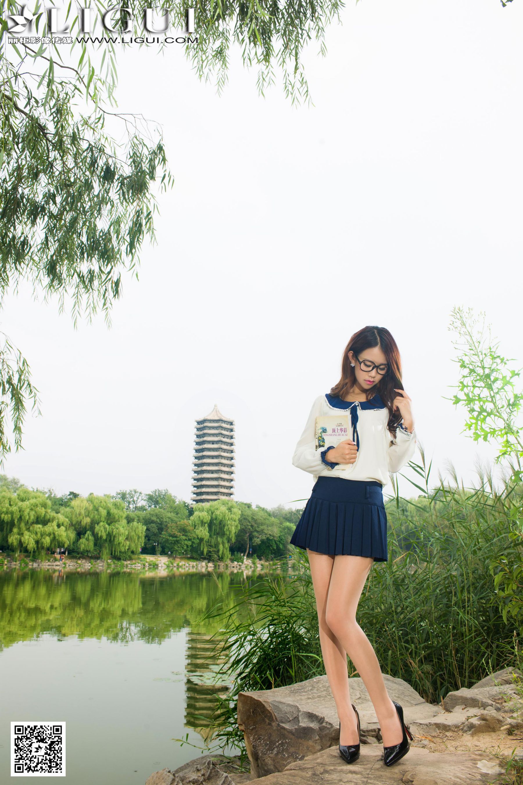 图片[7]-Model 语寒《校花女神公园美拍》上下全集 [丽柜LiGui] 美腿玉足写真图片-秀臀网-高品质图集网