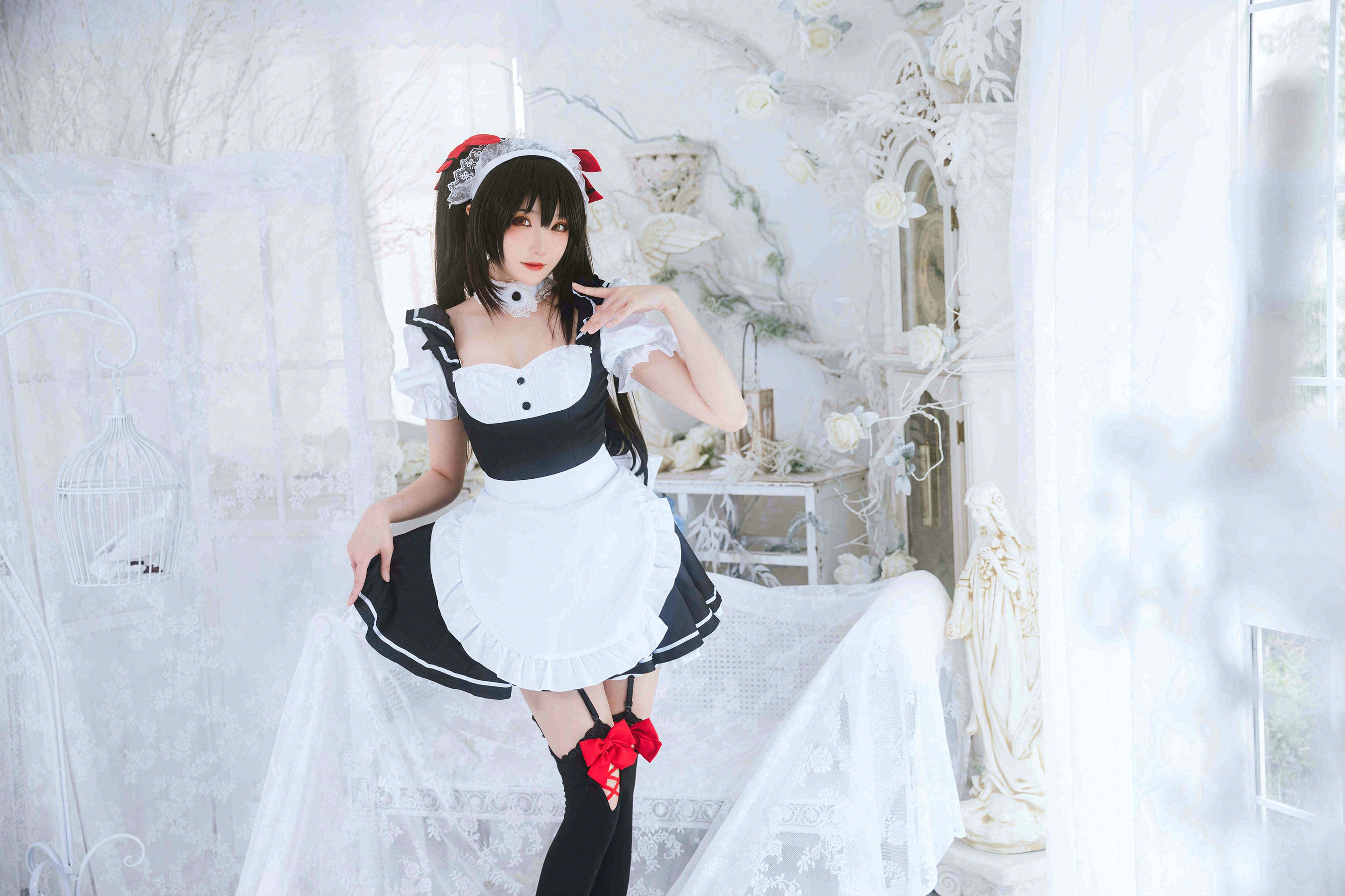 图片[3]-[福利COS] Coser瓜希酱福利 – 时崎狂三-秀臀网-高品质图集网