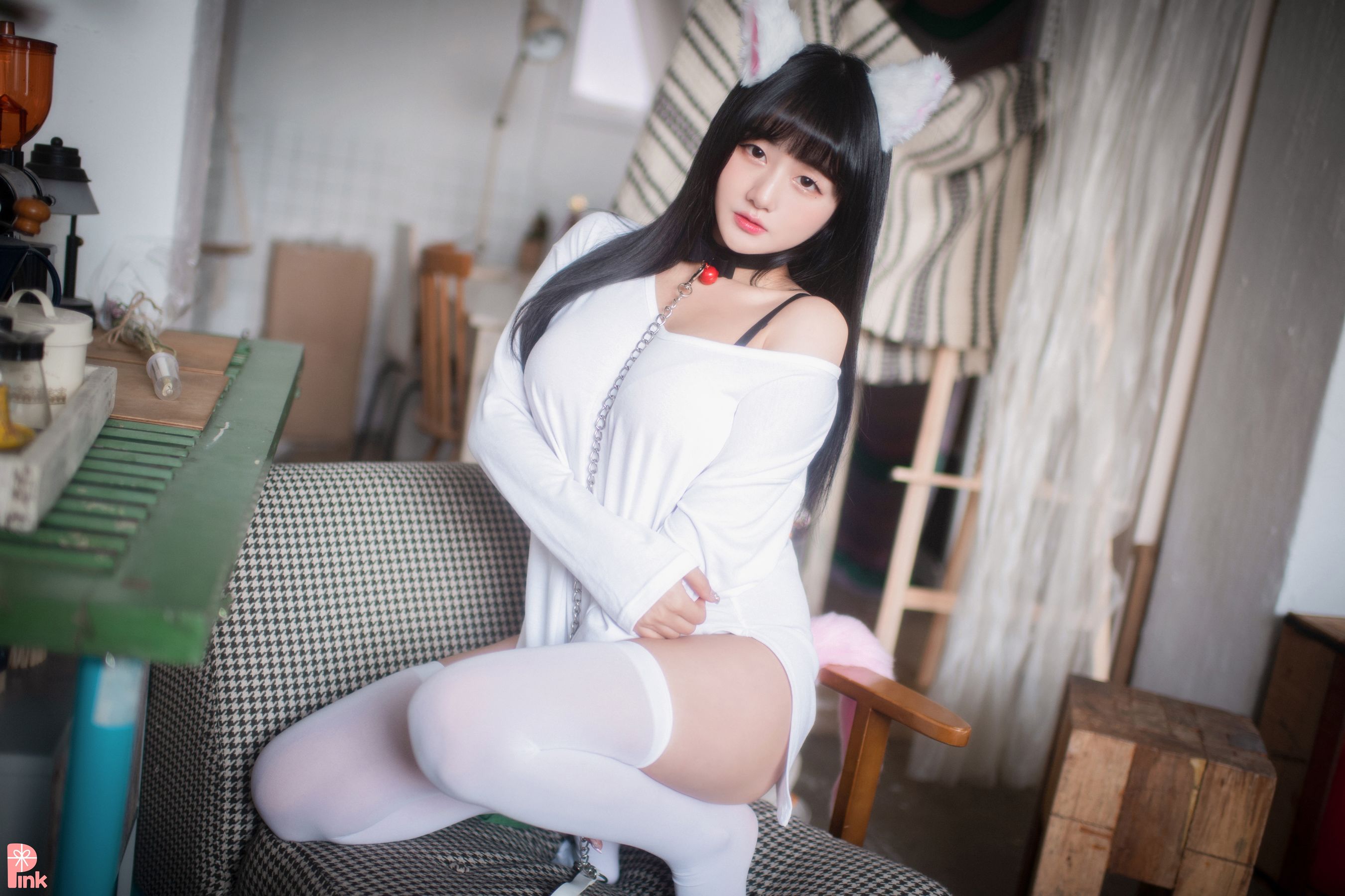 图片[2]-[PINK RIBBON] Jina – Raise Jina-秀臀网-高品质图集网