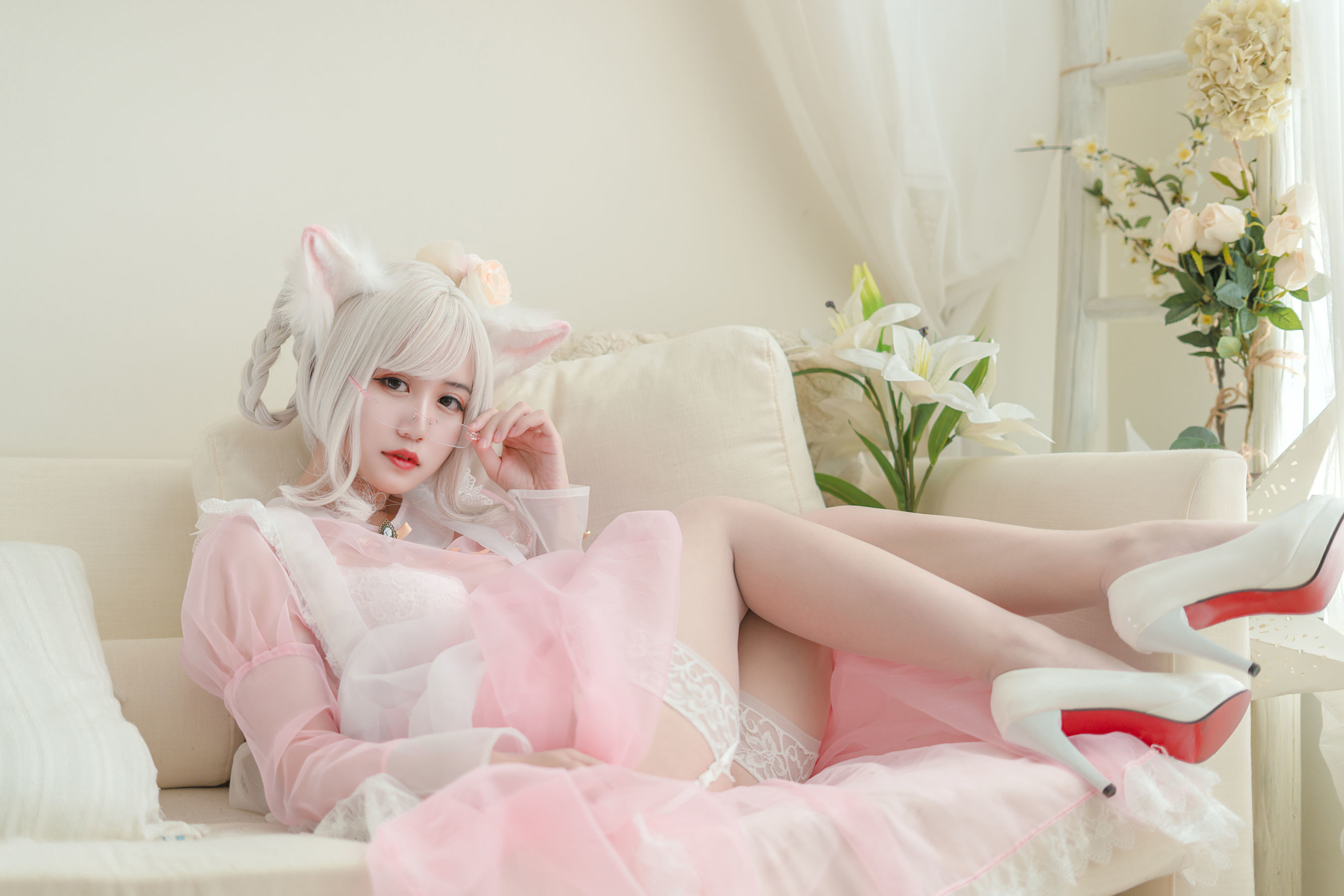 图片[7]-[网红COSER] 动漫博主小仓千代w – 透明粉色女仆-秀臀网-高品质图集网