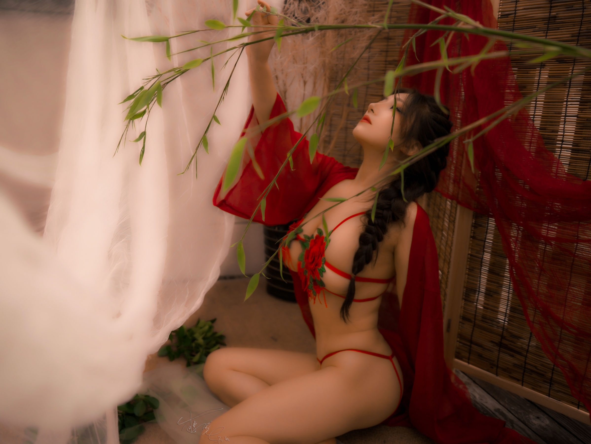 [福利COS] 网络红人樱晚gigi – 胭花-蕾丝百合网-美图分享,Cosplay美图,私房写真,套图下载