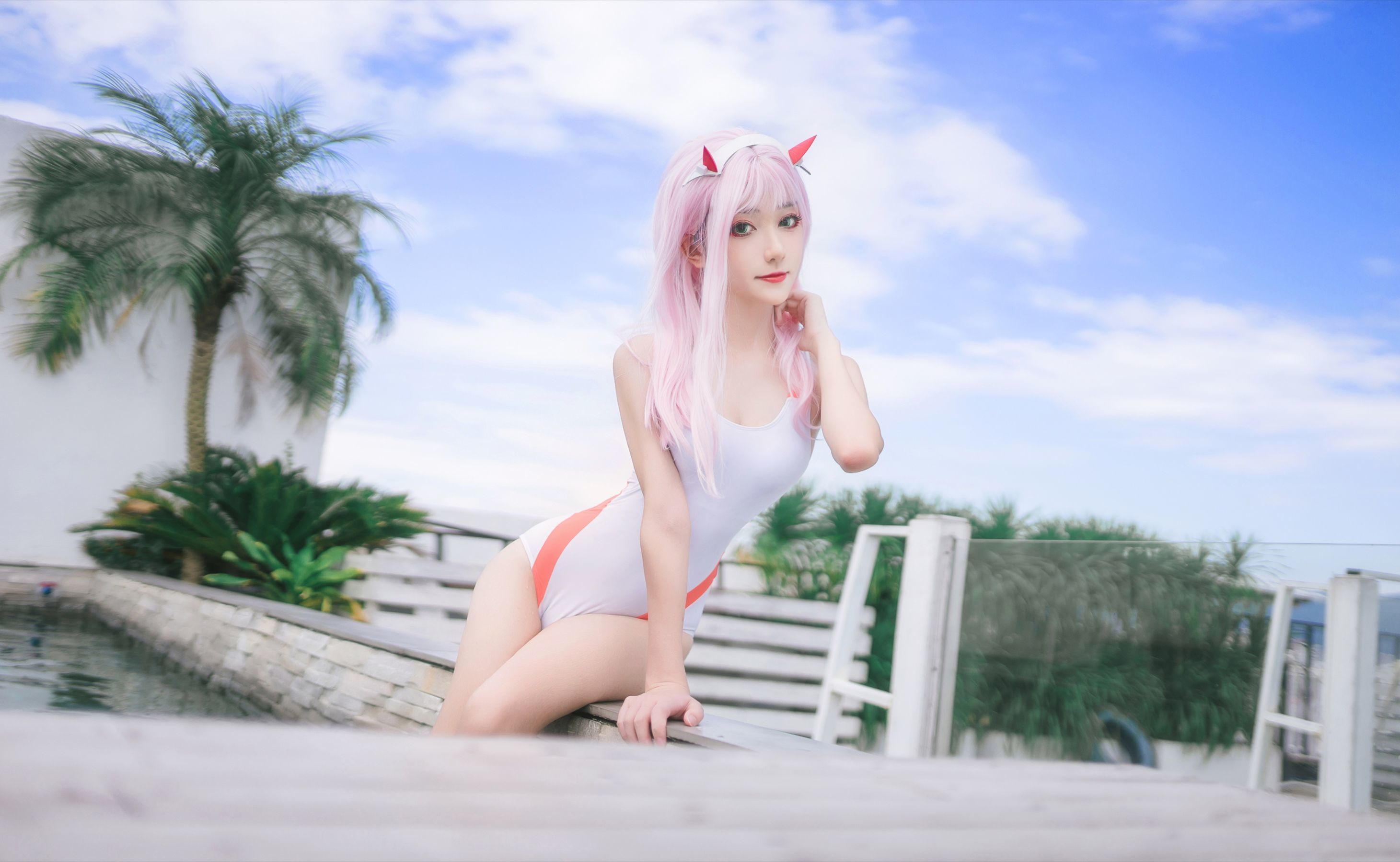 图片[3]-[COS福利] 动漫博主南桃Momoko – 连体泳衣-蕾丝百合网-美图分享,Cosplay美图,私房写真,套图下载