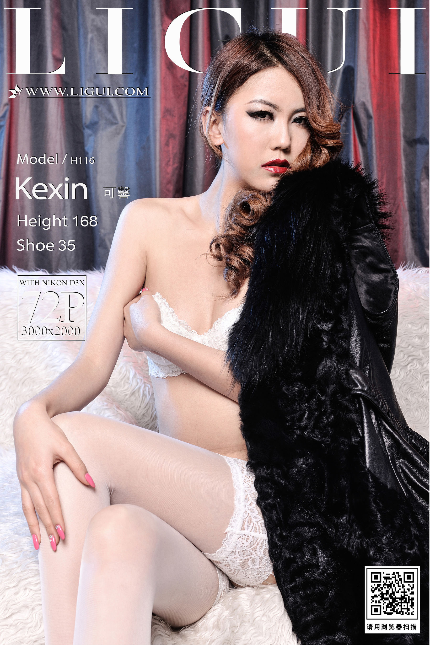 图片[1]-[丽柜Ligui] 可馨 精品典藏-秀臀网-高品质图集网