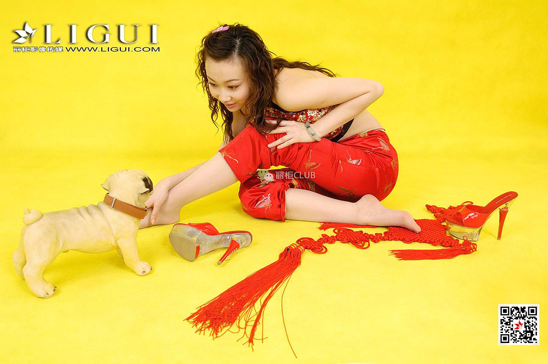 图片[9]-璐璐《新春丝足》 [丽柜LIGUI] 网络丽人-秀臀网-高品质图集网