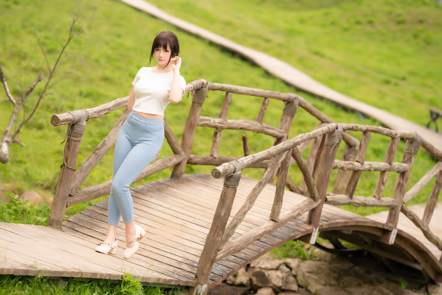 图片[3]-Coser小姐姐星之迟迟 – 户外 微风-蕾丝百合网-美图分享,Cosplay美图,私房写真,套图下载