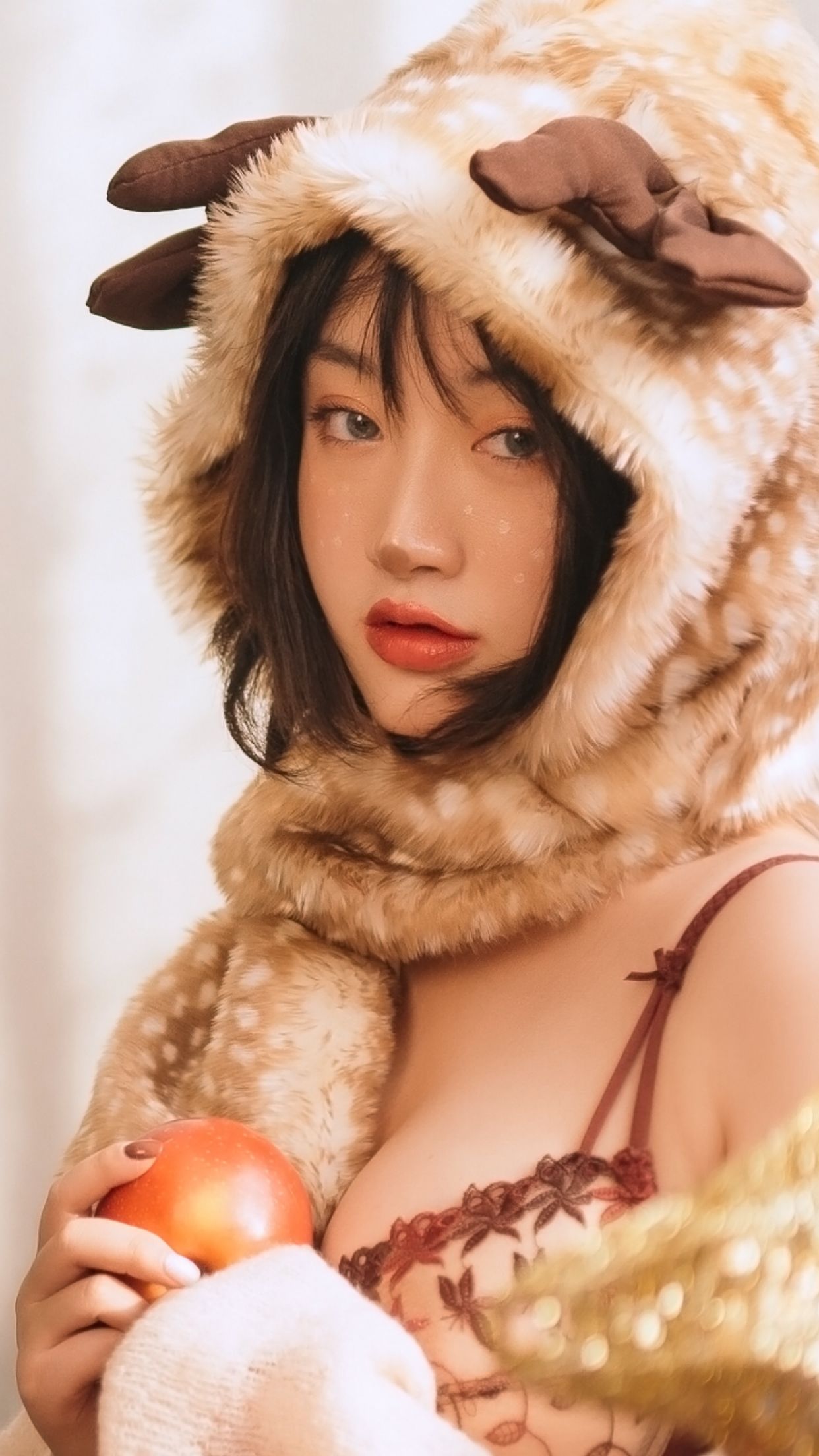 图片[2]-[福利COS] 模特野百合 – 圣诞-蕾丝百合网-美图分享,Cosplay美图,私房写真,套图下载