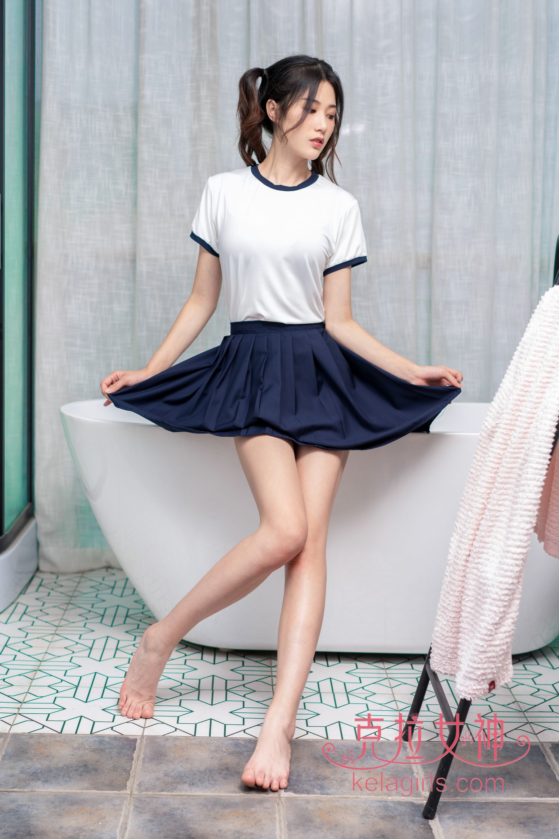 图片[7]-[克拉女神Kelagirls] 苏棠 学妹の蕾丝T裤-秀臀网-高品质图集网