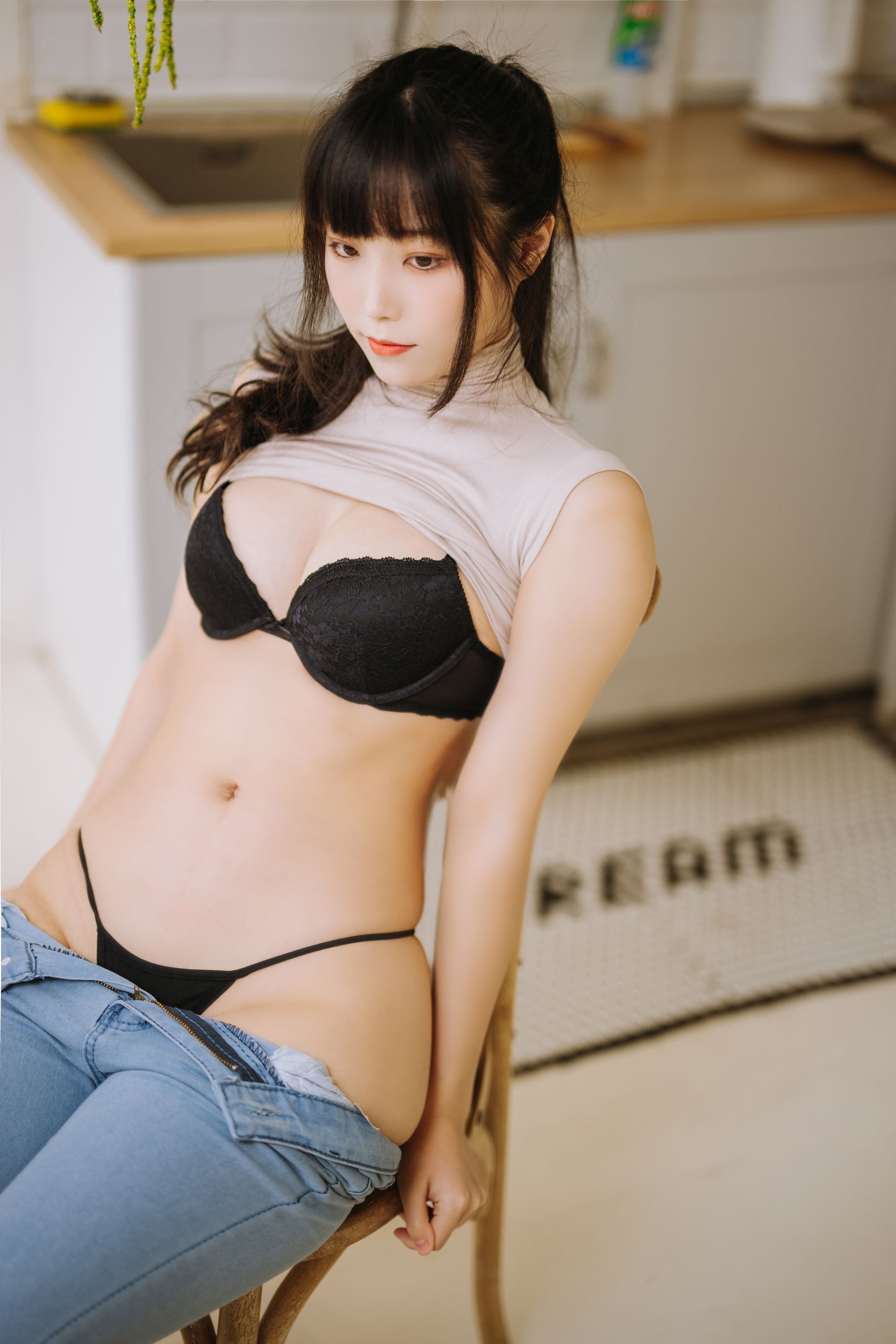 图片[7]-[福利COS] Cosplay汪知子 – 姐姐的牛仔裤-秀臀网-高品质图集网