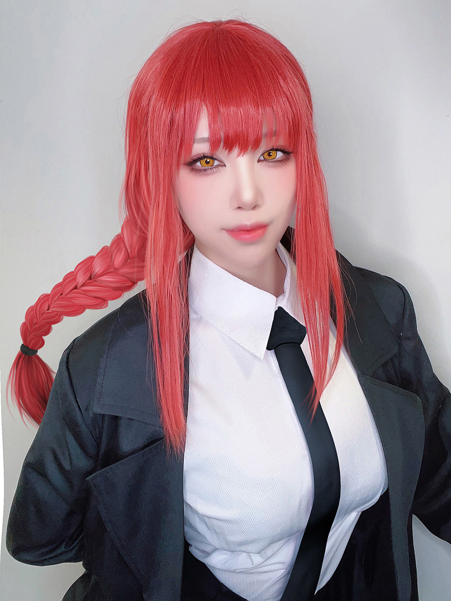 [福利COS] 动漫博主水淼aqua – 玛奇玛自拍-蕾丝百合网-美图分享,Cosplay美图,私房写真,套图下载