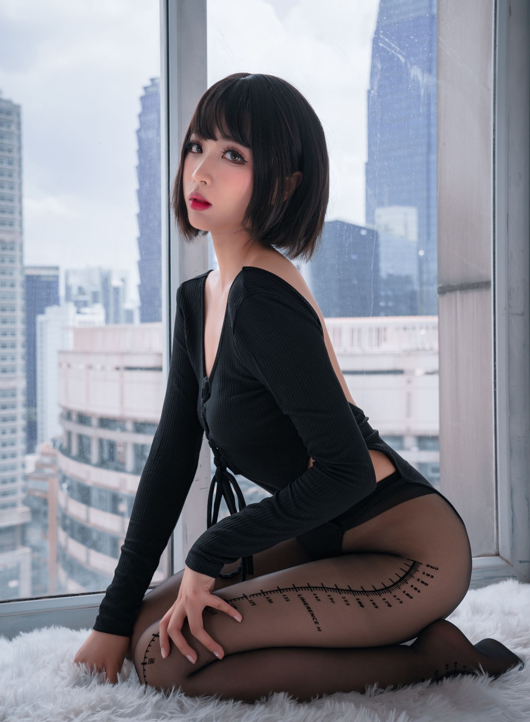 图片[8]-[福利COS] 轩萧学姐 – 量个腰围-秀臀网-高品质图集网