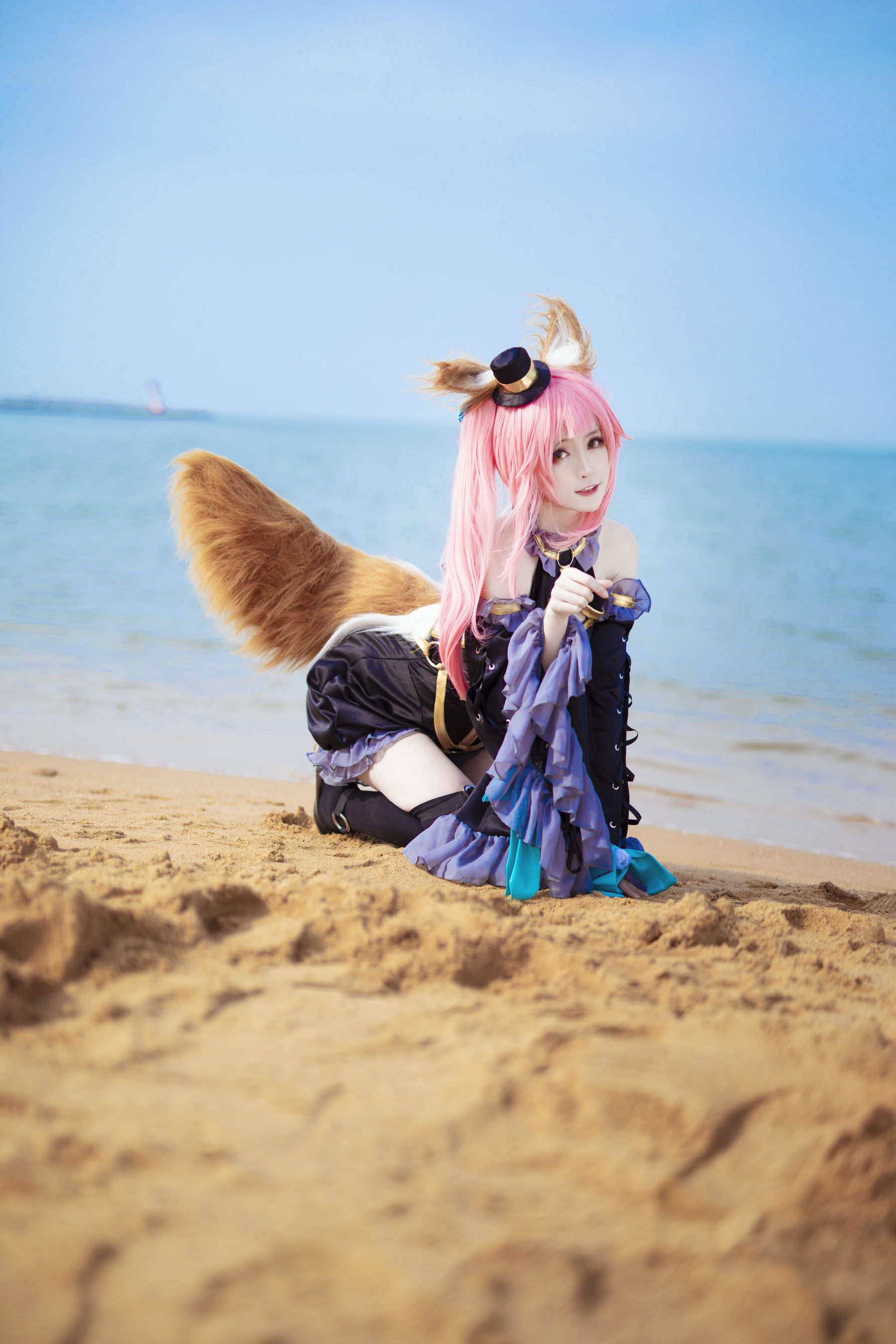 图片[4]-[Cosplay写真] 萌宠博主yui金鱼 – 魔术师玉藻前-蕾丝百合网-美图分享,Cosplay美图,私房写真,套图下载