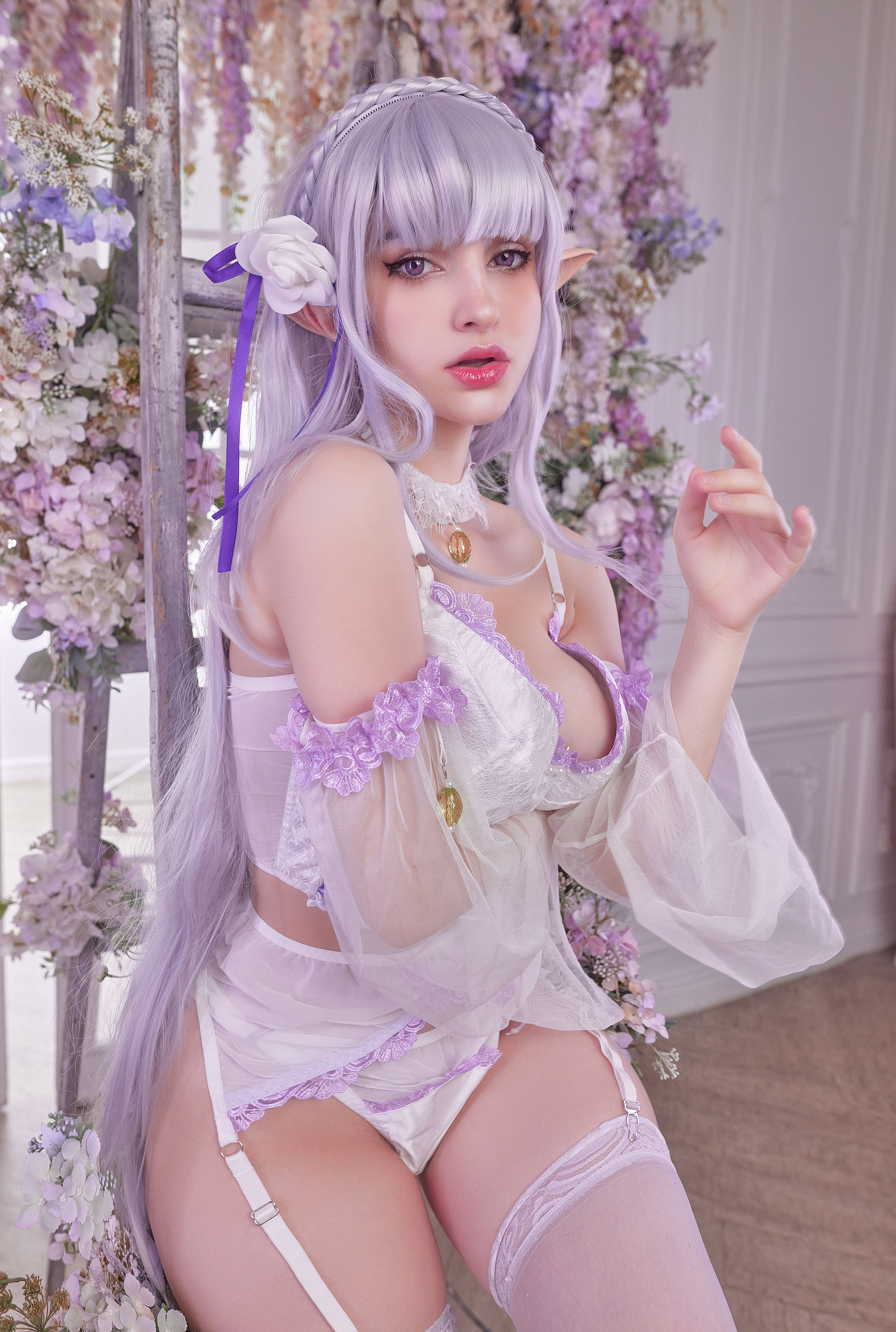 图片[2]-Hologana – Emilia Lingerie-蕾丝百合网-美图分享,Cosplay美图,私房写真,套图下载