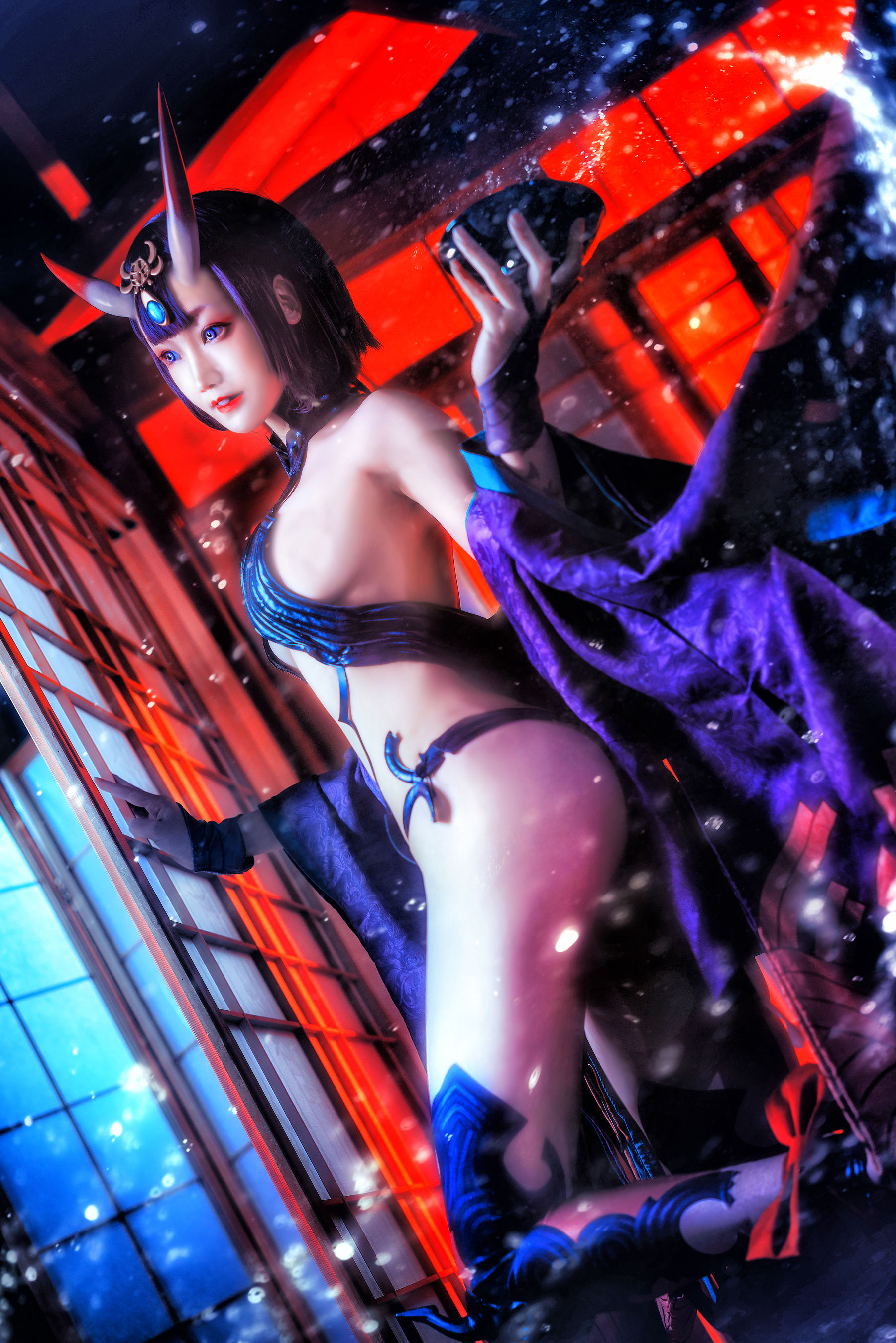 图片[8]-[COS福利] COS少女星野咪兔 – 酒吞童子-秀臀网-高品质图集网