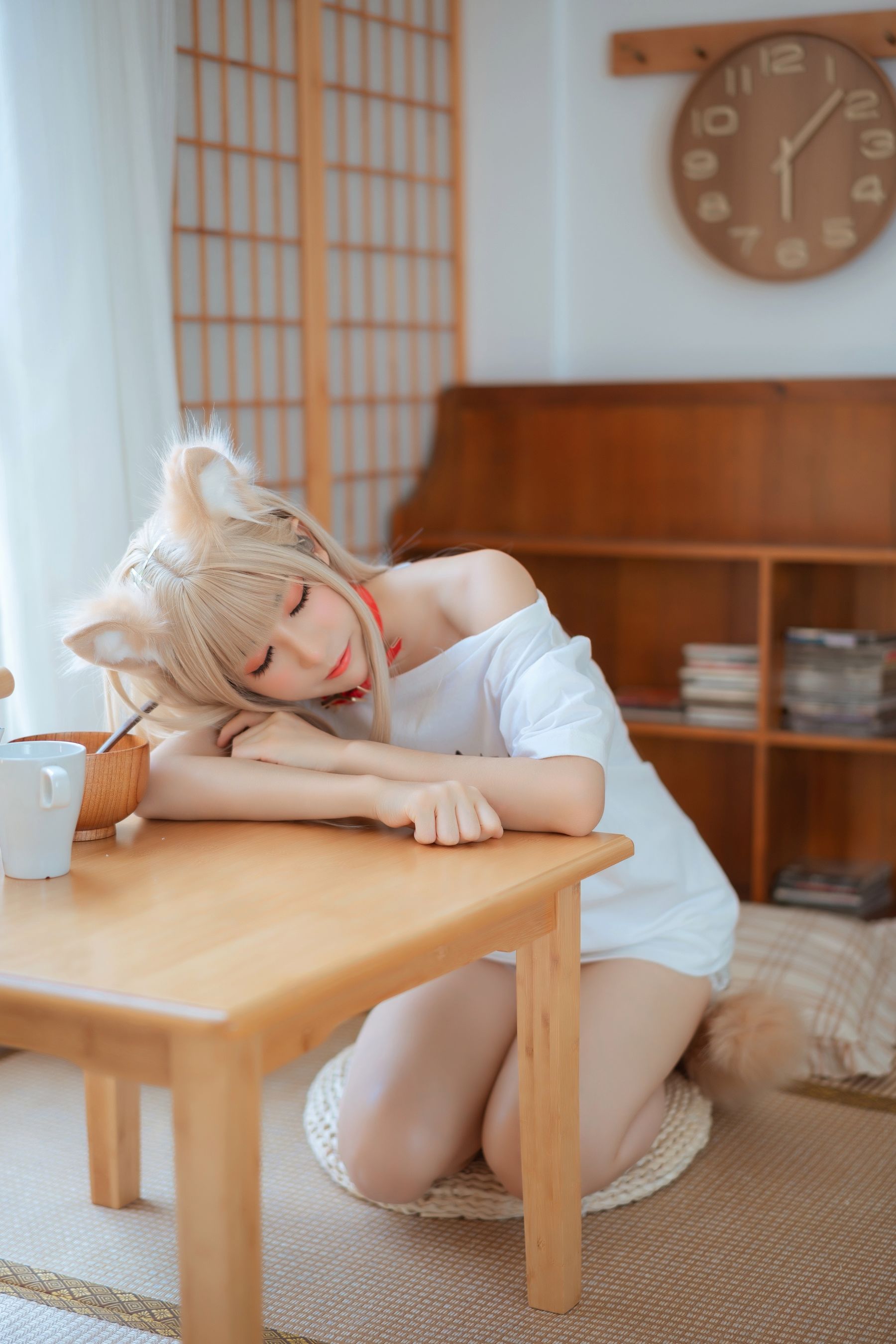 图片[8]-[福利COS] Coser衣衣 – 40原猫娘 黄豆粉-秀臀网-高品质图集网