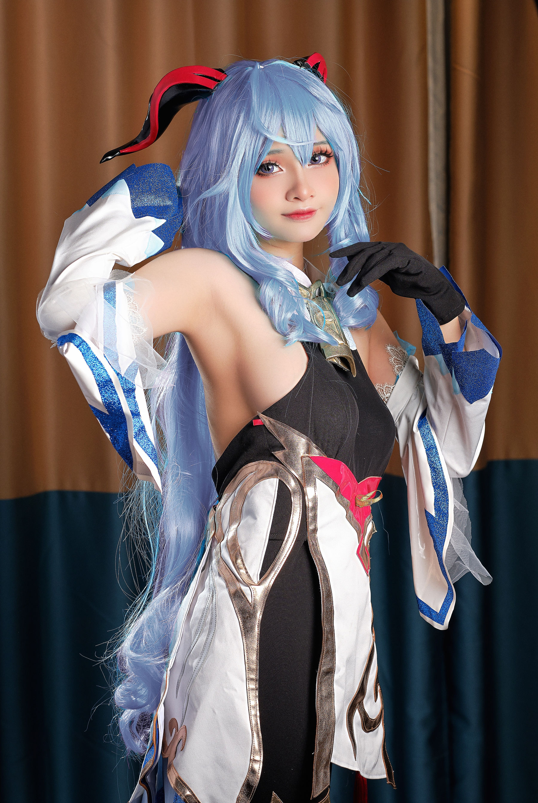 [COS福利] Azami福利 – 甘雨-蕾丝百合网-美图分享,Cosplay美图,私房写真,套图下载