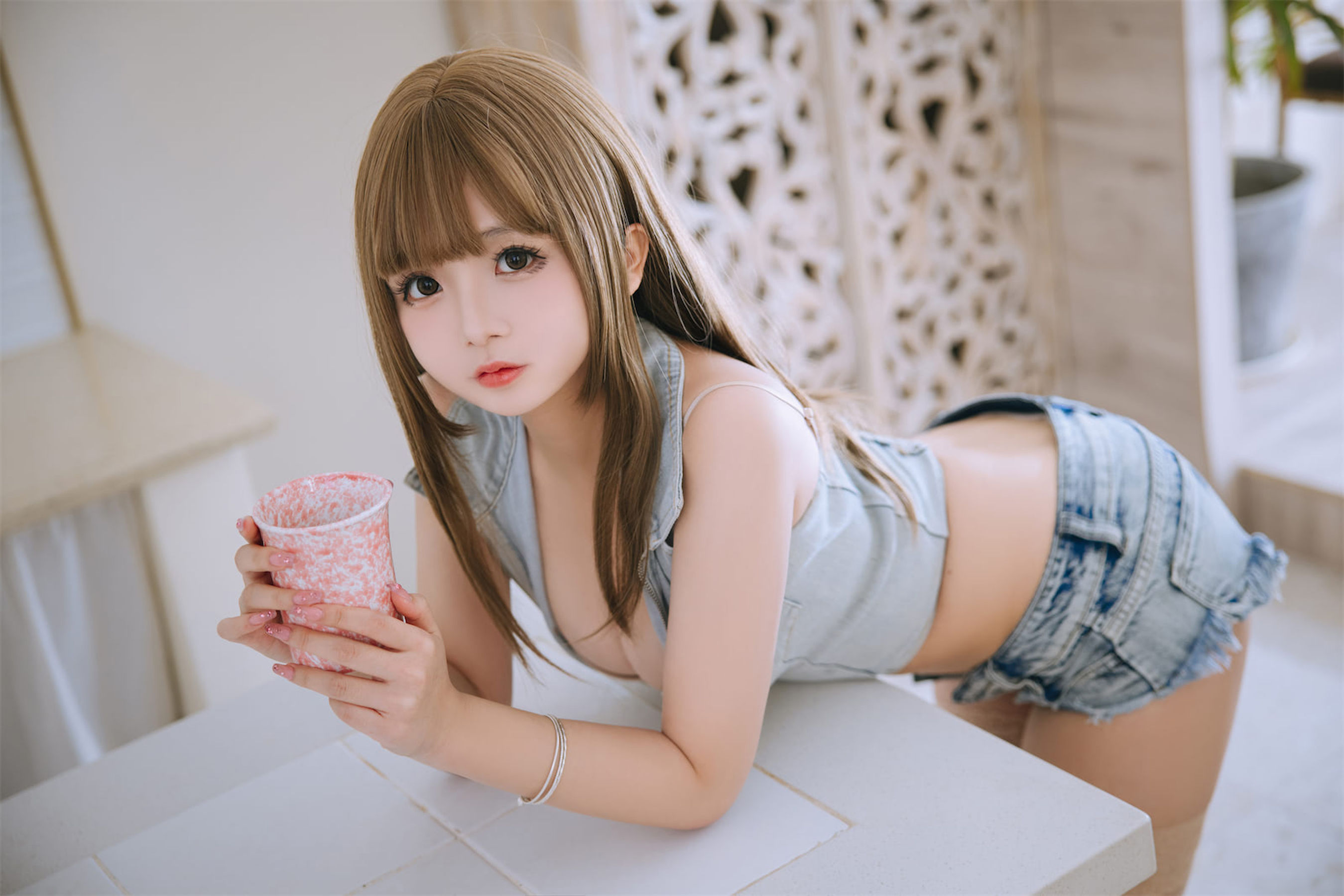 图片[2]-[福利COS] Cosplay日奈娇 – 牛仔姐姐-蕾丝百合网-美图分享,Cosplay美图,私房写真,套图下载