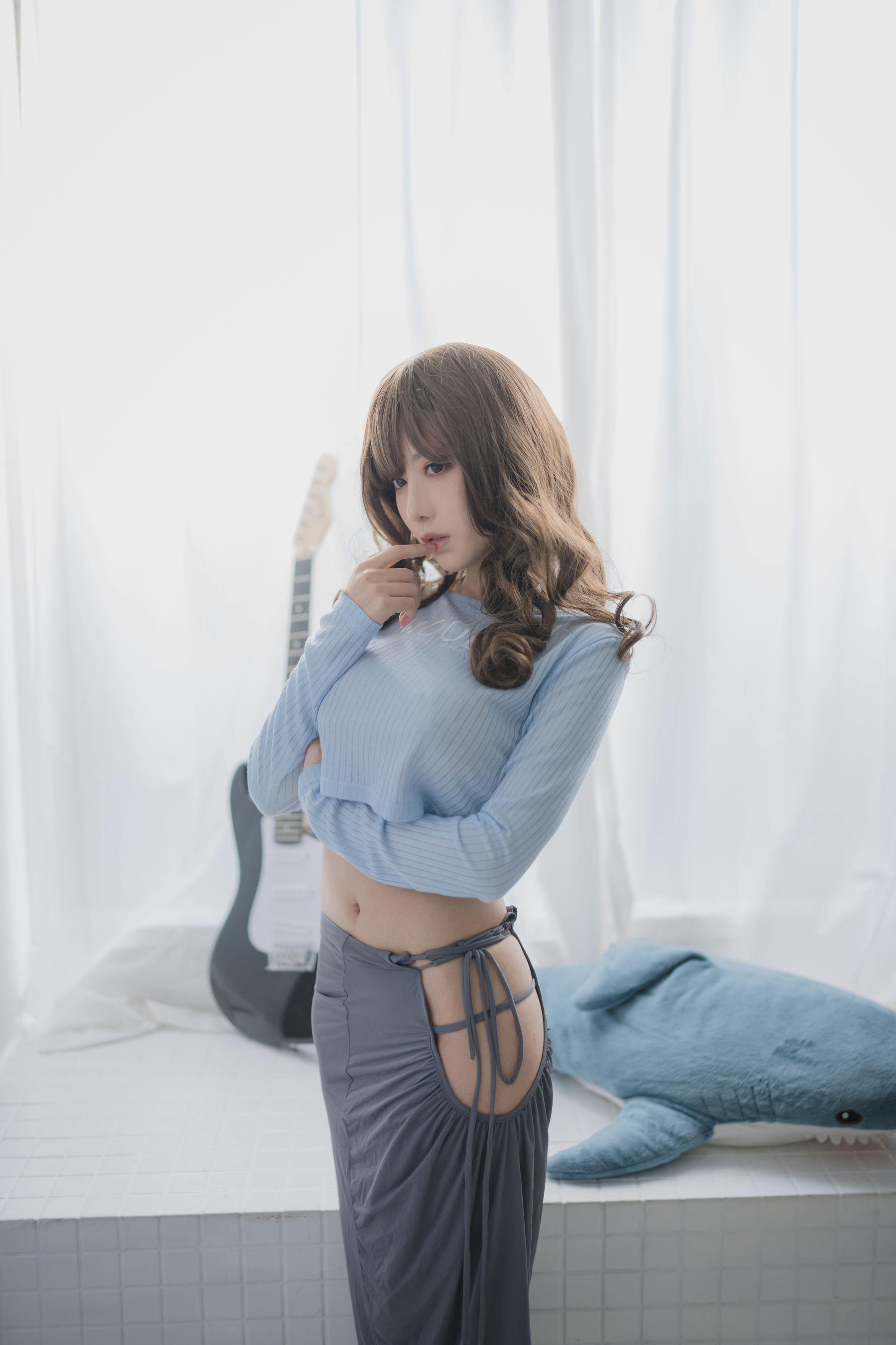 图片[7]-[福利COS] Shika小鹿鹿 – 吉他妹妹-秀臀网-高品质图集网