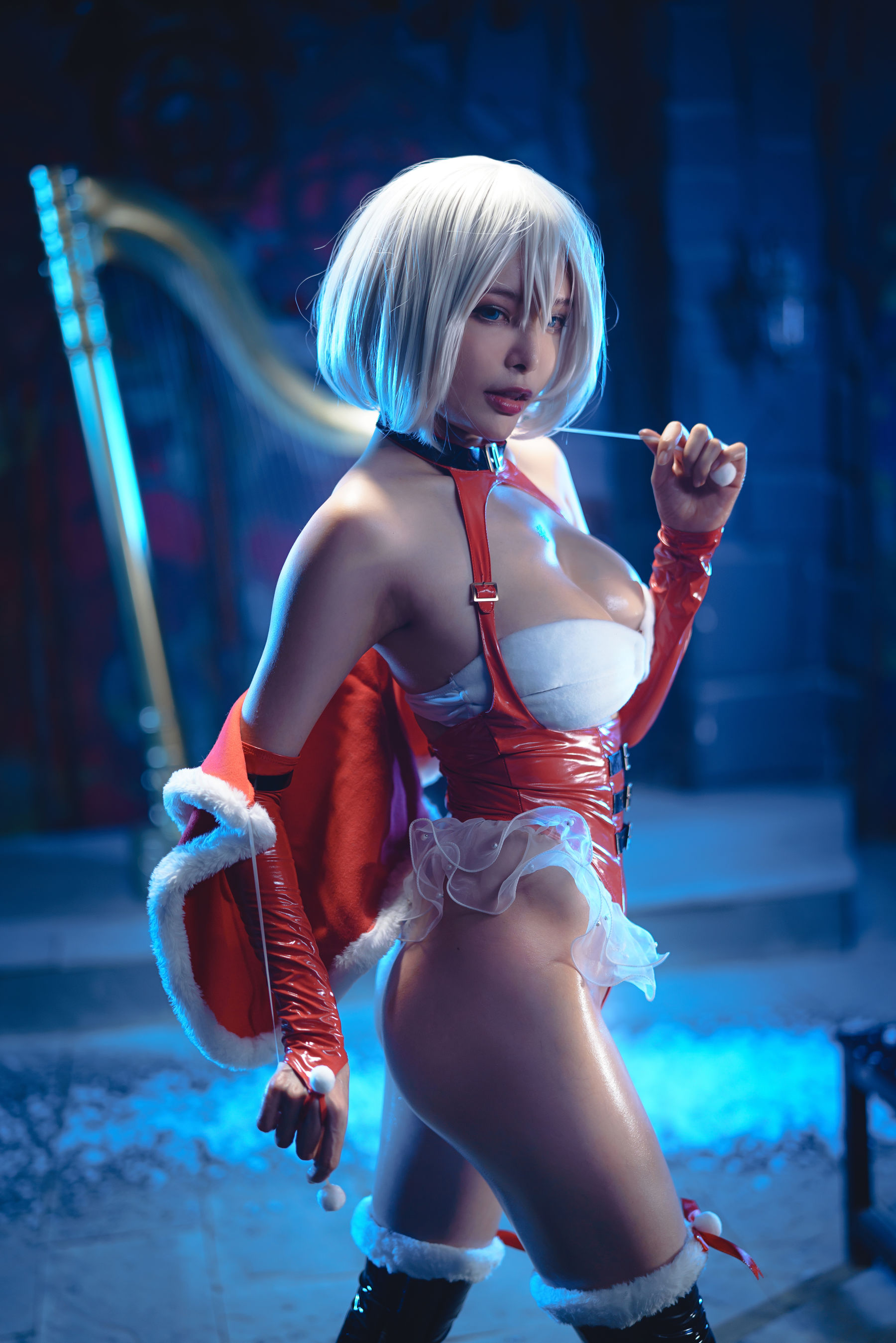 图片[9]-[Cosplay] 秋和柯基(夏小秋秋秋) – 暗黑圣诞童话-秀臀网-高品质图集网