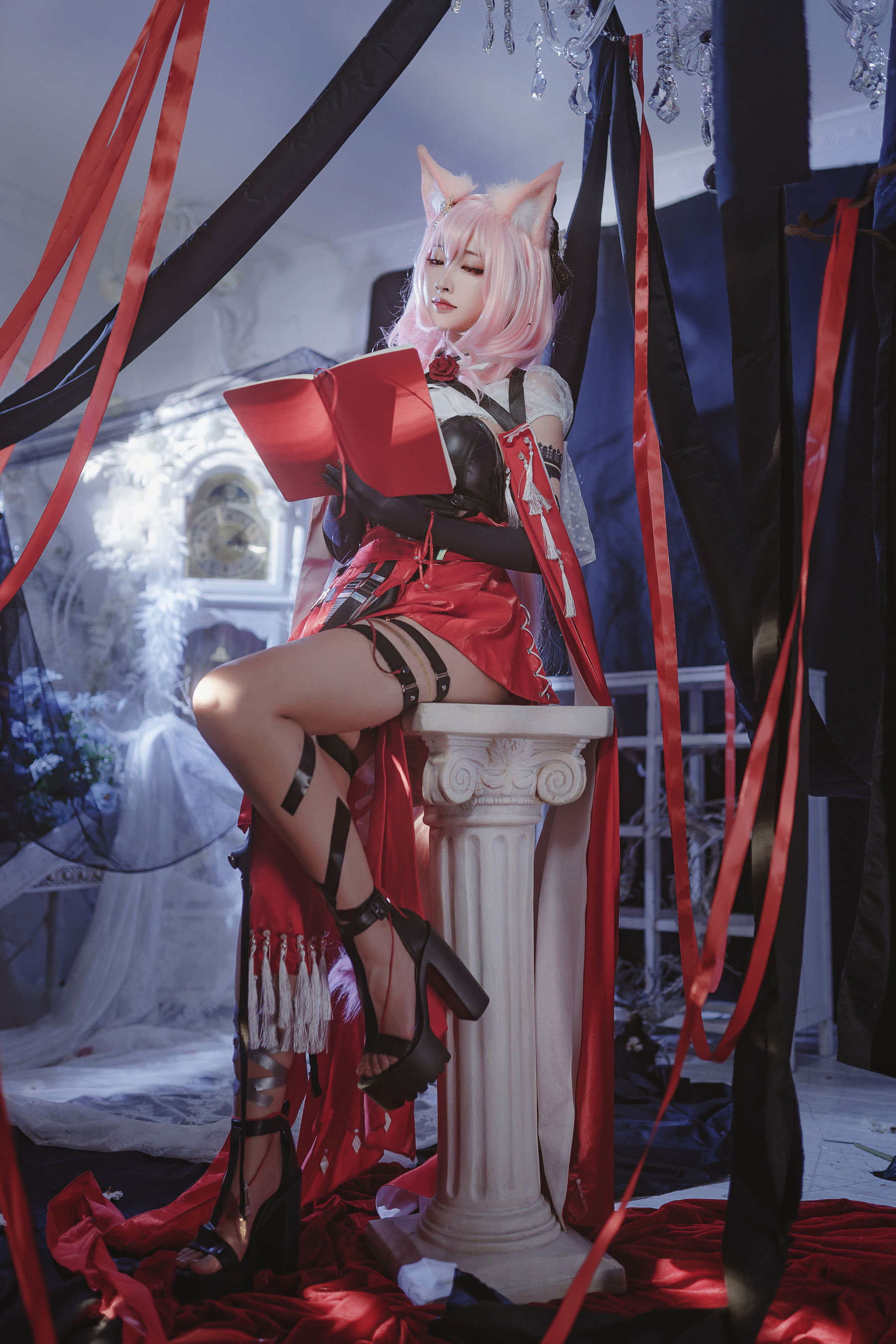 图片[4]-宫本桜 – 明日方舟 鸿雪-蕾丝百合网-美图分享,Cosplay美图,私房写真,套图下载