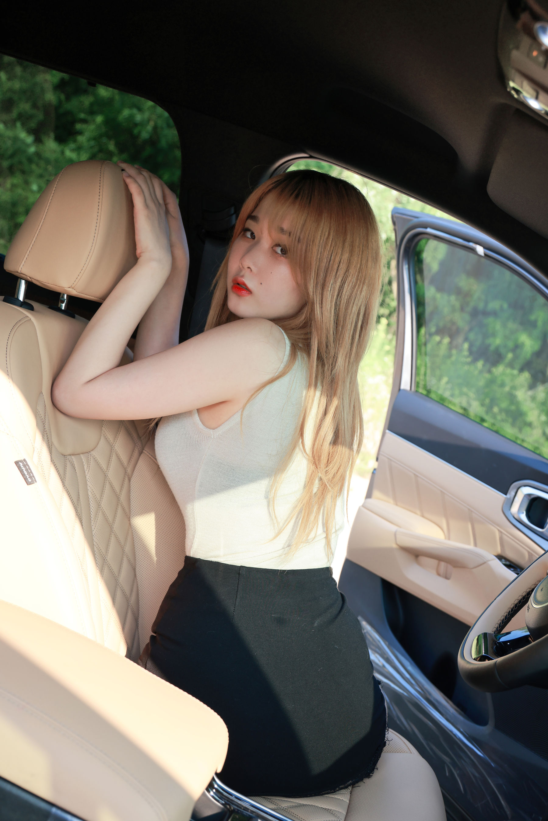 图片[1]-[Ziakwon] Zia – Car Play-秀臀网-高品质图集网