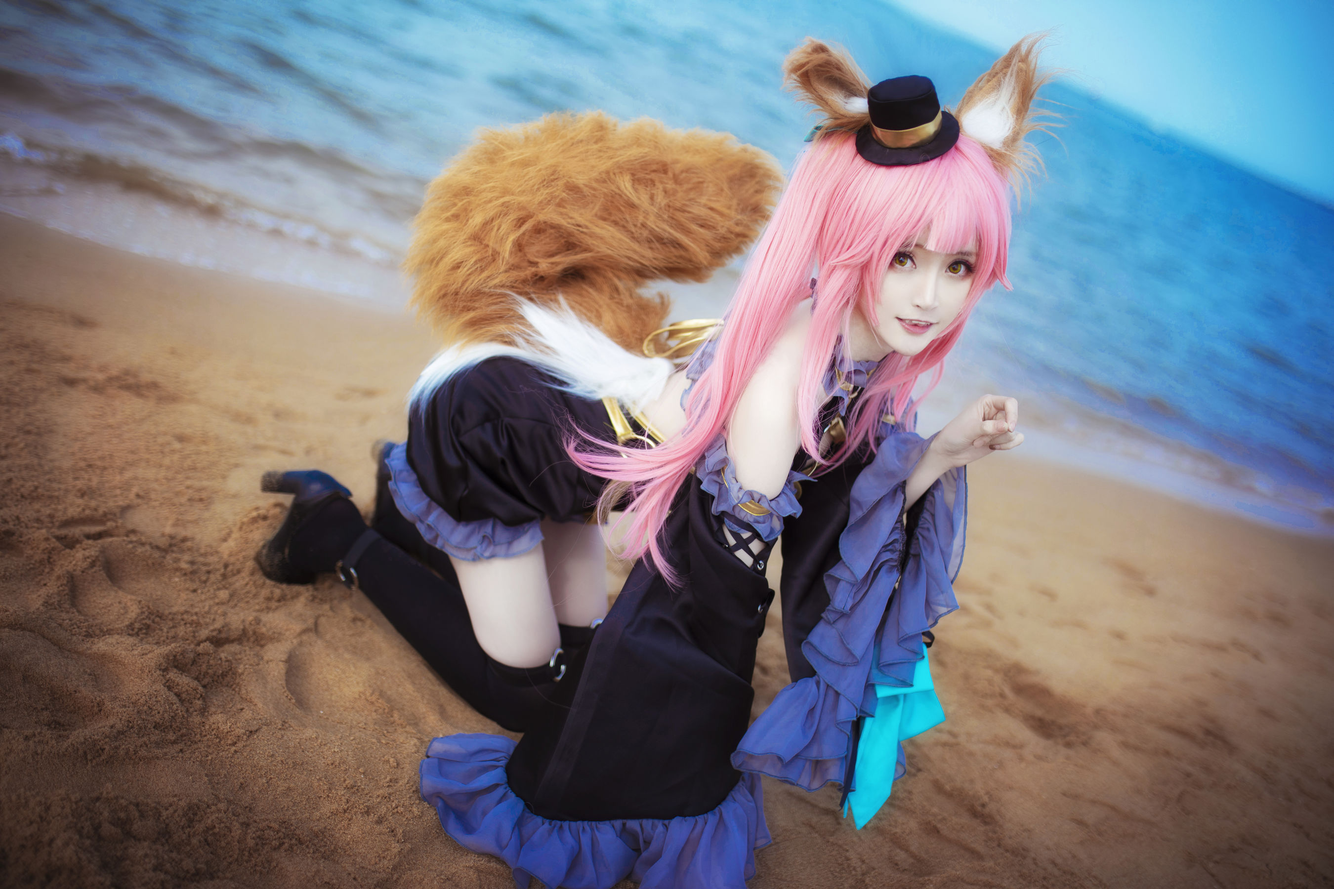 图片[6]-[Cosplay写真] 萌宠博主yui金鱼 – 魔术师玉藻前-蕾丝百合网-美图分享,Cosplay美图,私房写真,套图下载