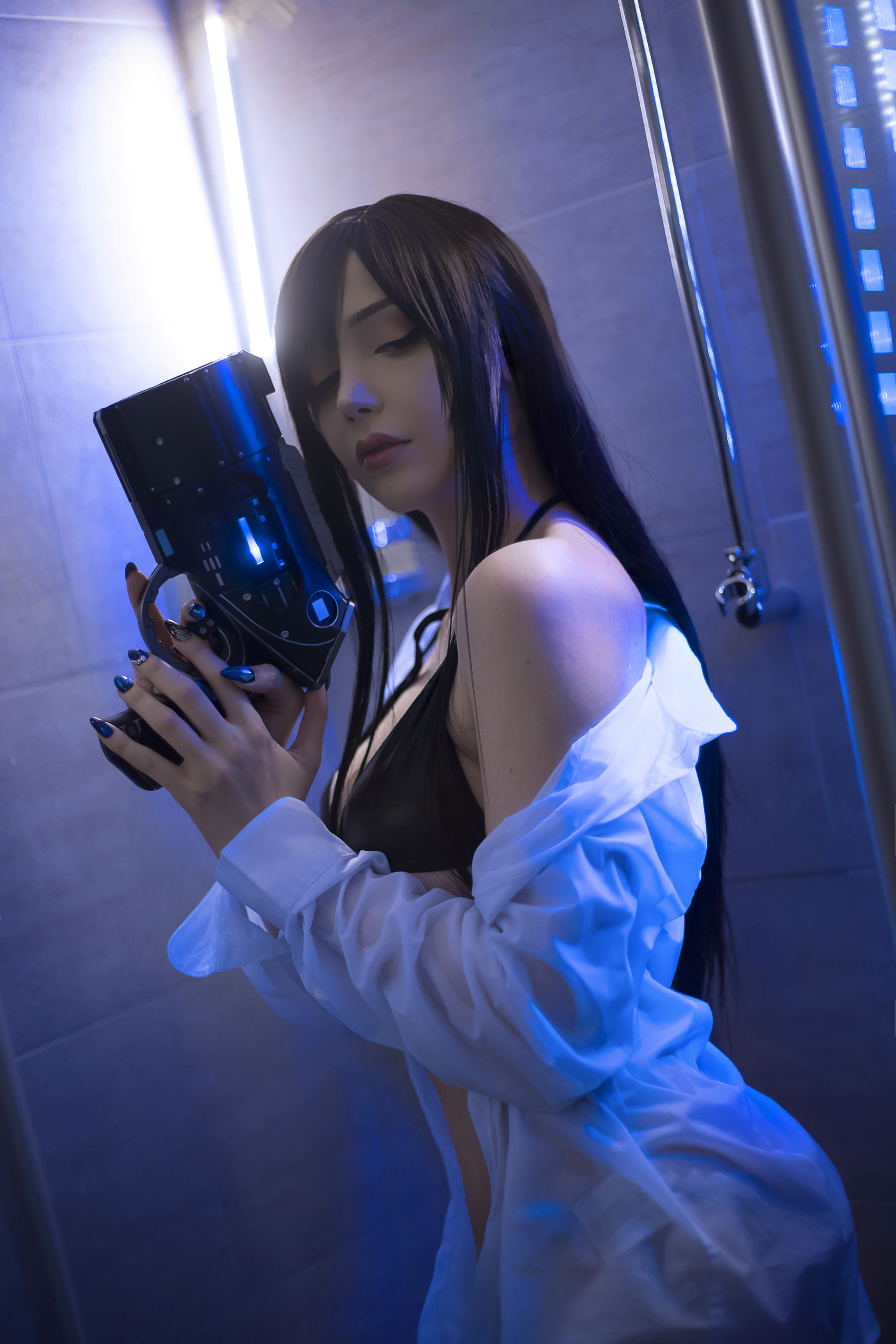 图片[4]-[COS福利] 国外美女SayaTheFox – 浴室诱惑-蕾丝百合网-美图分享,Cosplay美图,私房写真,套图下载