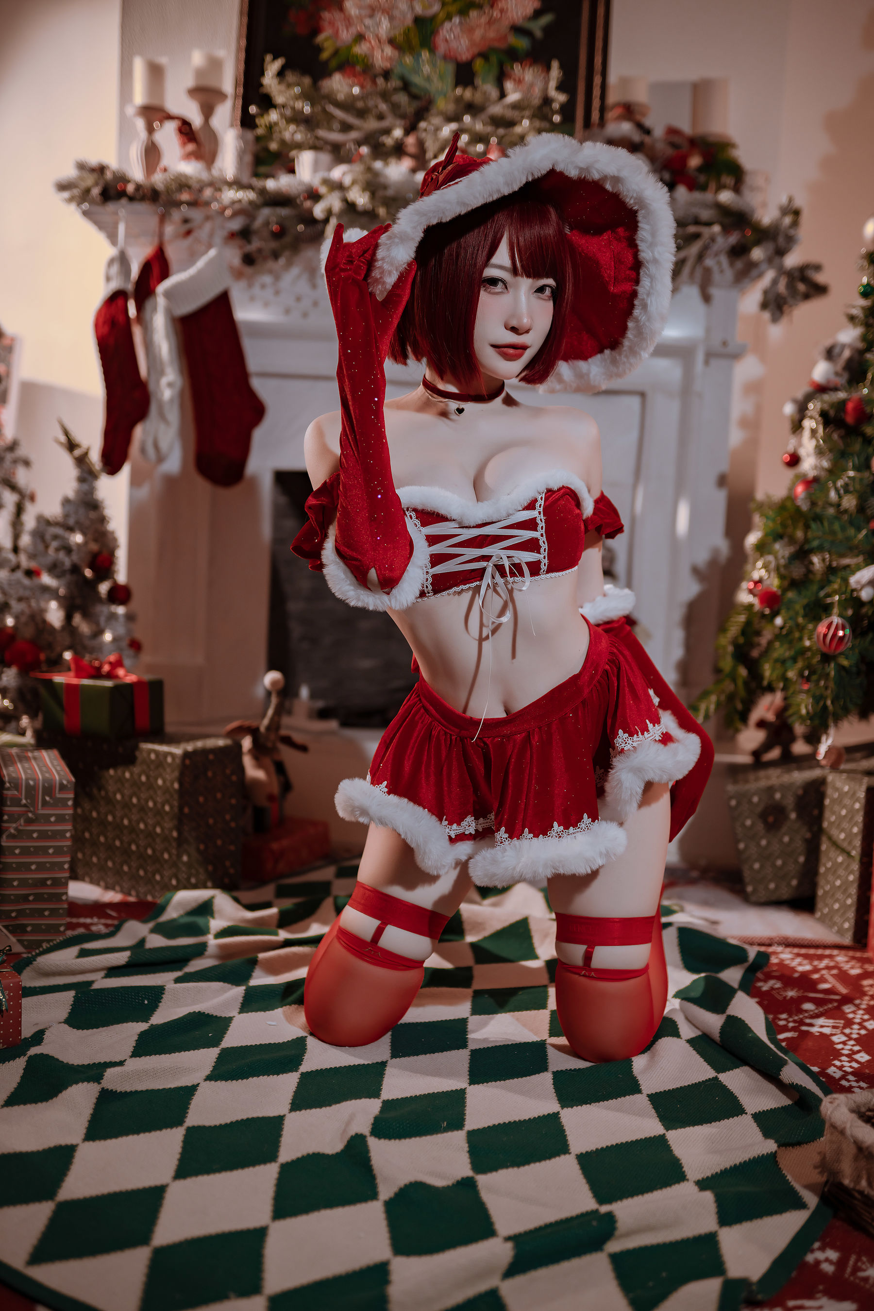 图片[9]-人气Coser二佐Nisa – 圣诞魔女-秀臀网-高品质图集网