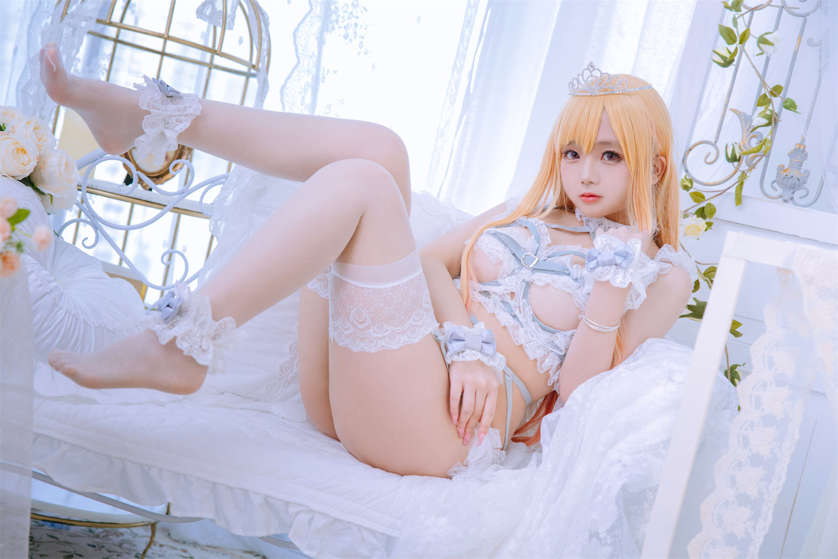 图片[7]-[福利COS] Cosplay日奈娇 – 喜多川海梦 花嫁-秀臀网-高品质图集网