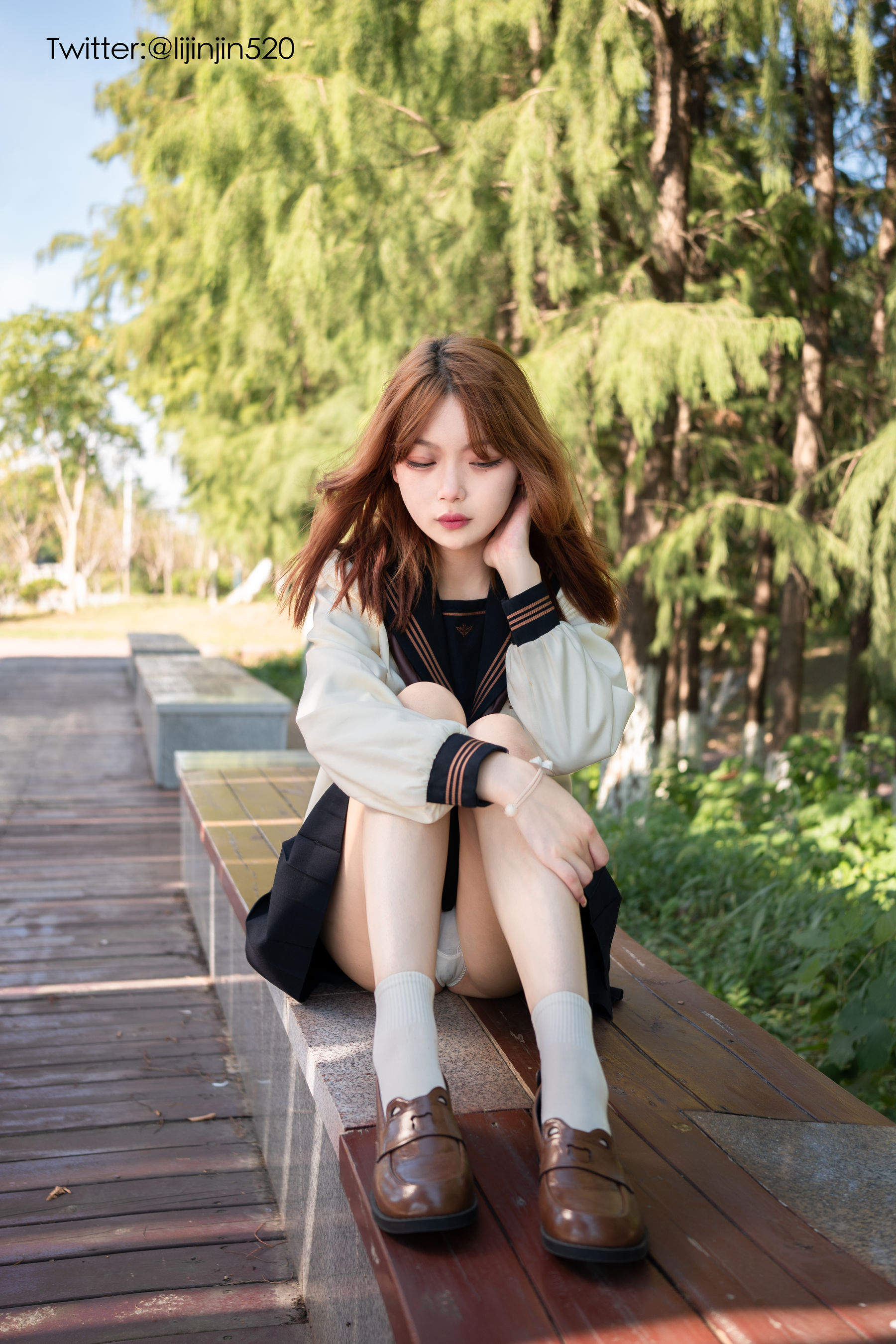 梨瑾瑾 – 茶羽中-蕾丝百合网-美图分享,Cosplay美图,私房写真,套图下载