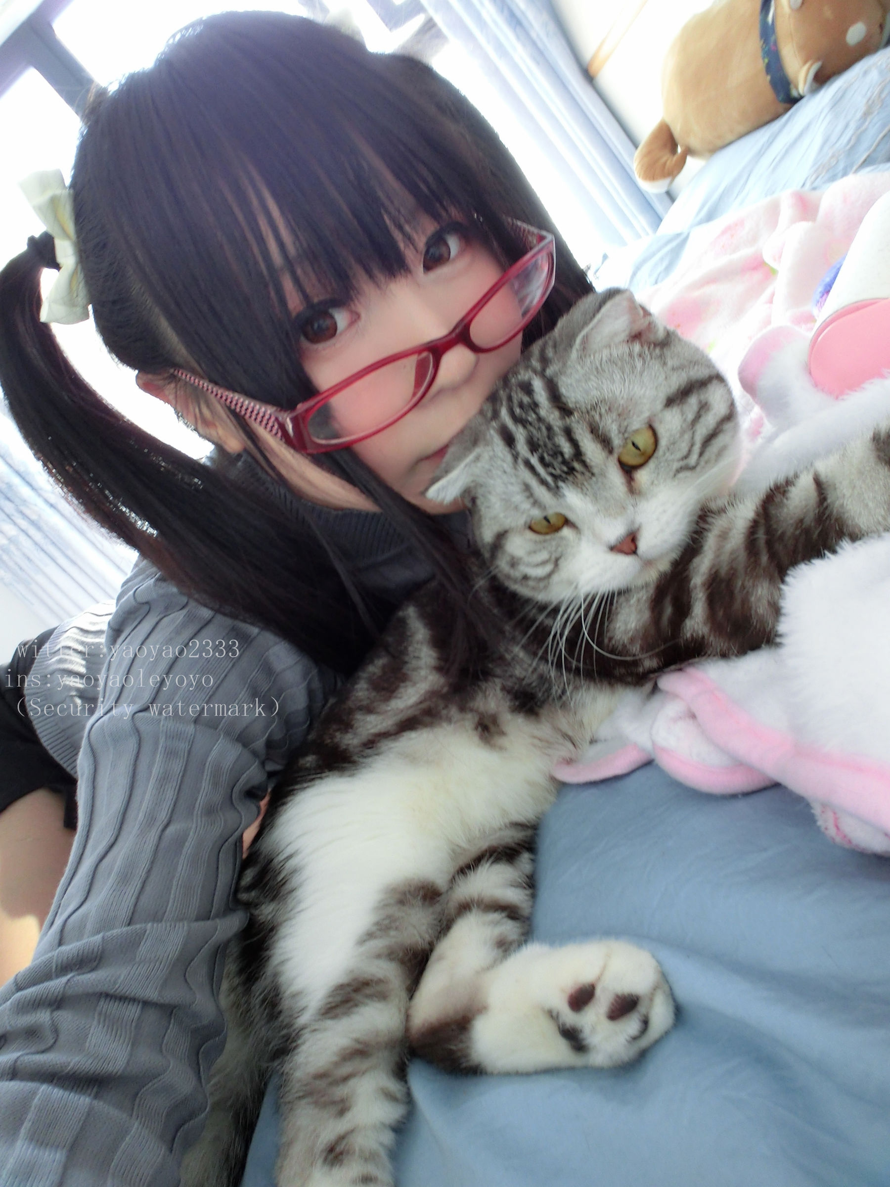 图片[8]-萌妹子Coser摇摇乐yoyo 黑丝美少女-秀臀网-高品质图集网