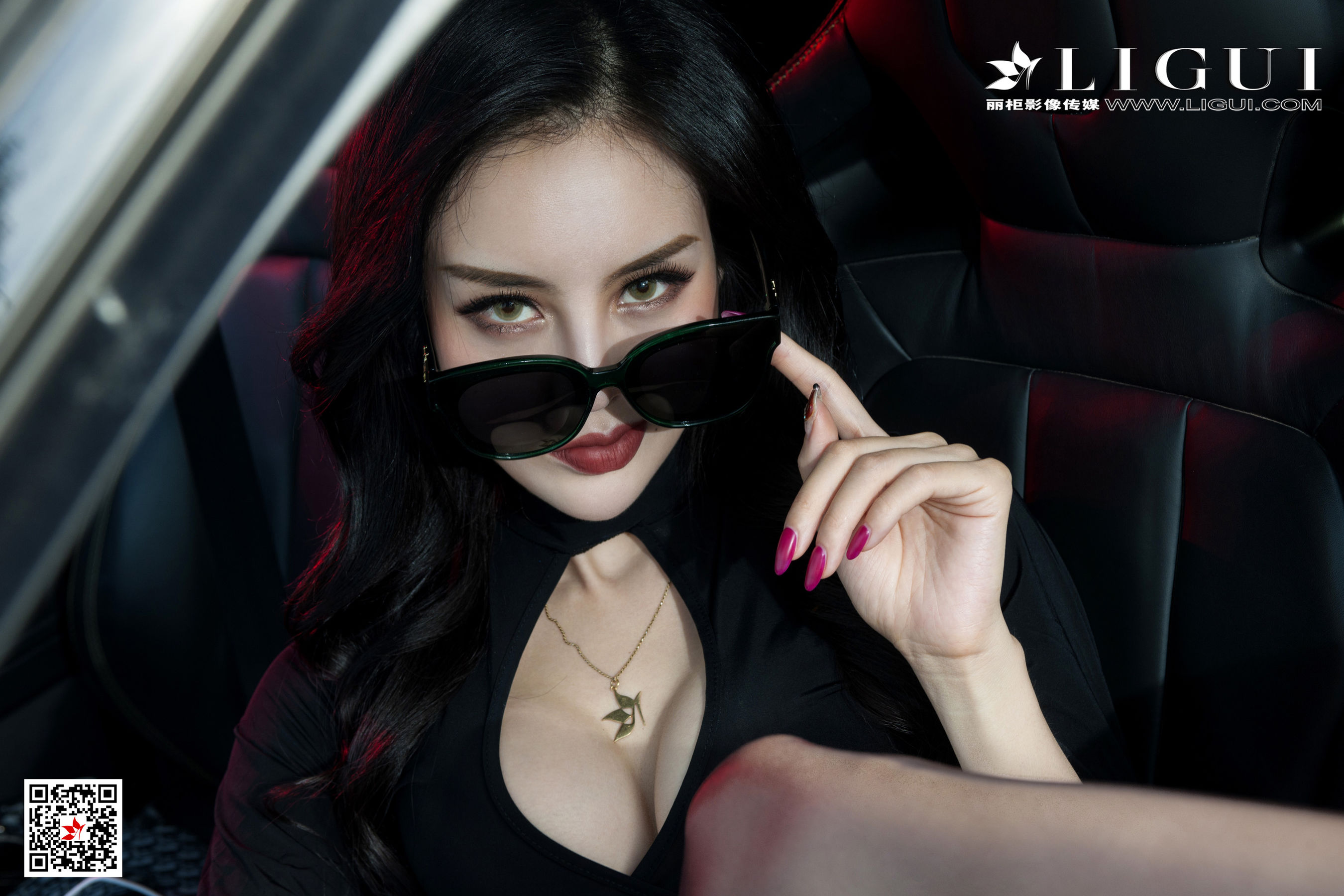 图片[6]-[丽柜Ligui] Model 凉儿 《香车丽人》-秀臀网-高品质图集网