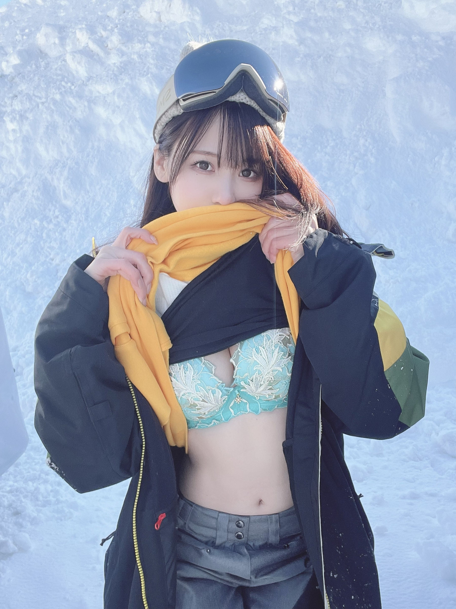 图片[9]-[福利COS] 日本甜美COSERけんけん[fantia] 20220131-スノボウェア-秀臀网-高品质图集网