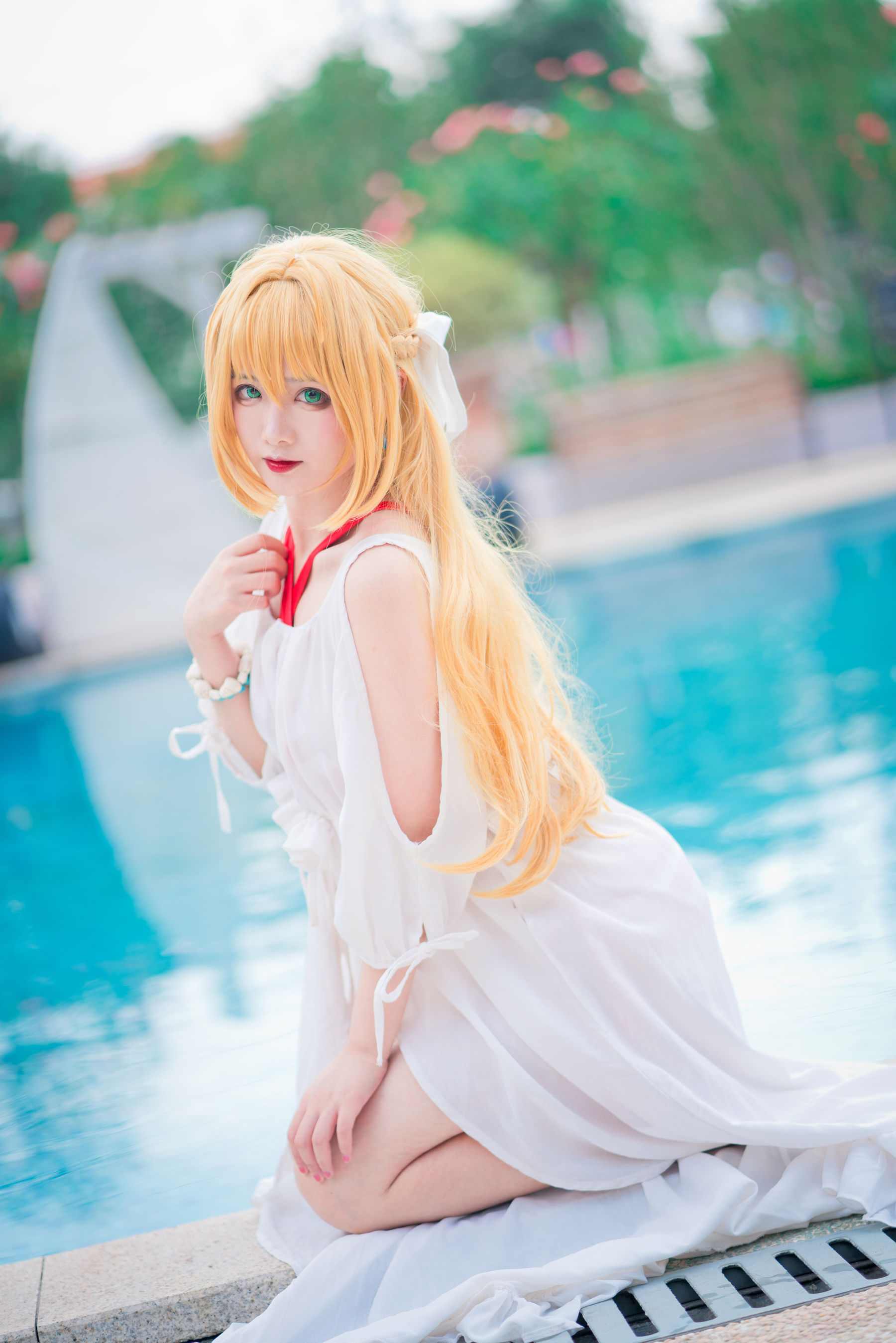 七海抹茶酱 – 尼禄泳装-蕾丝百合网-美图分享,Cosplay美图,私房写真,套图下载