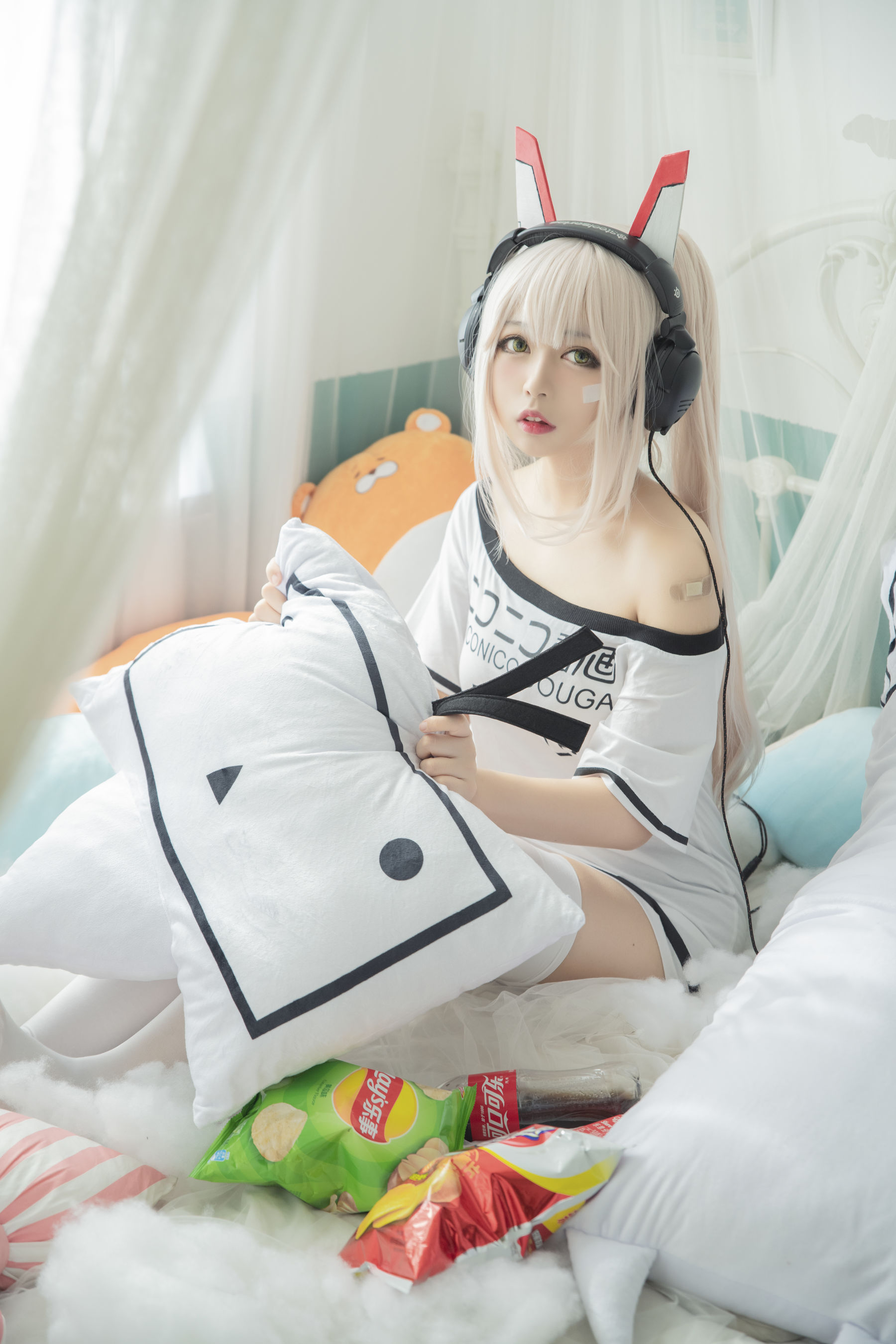 图片[8]-[COS福利] 大眼萌妹黑猫猫OvO – 肥宅凌波-秀臀网-高品质图集网